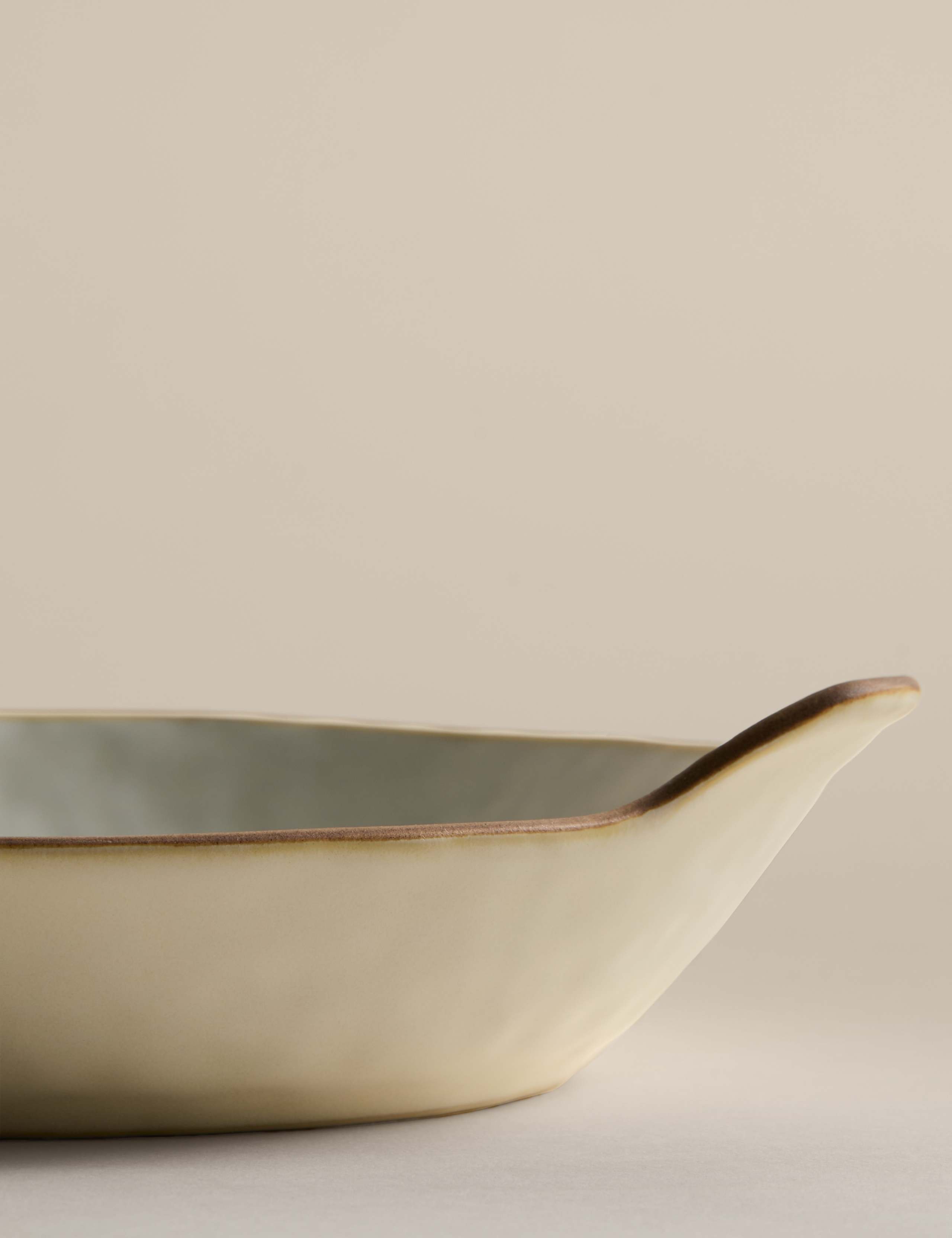 Picky Bits Stoneware Handle Serving Plate 2 of 5