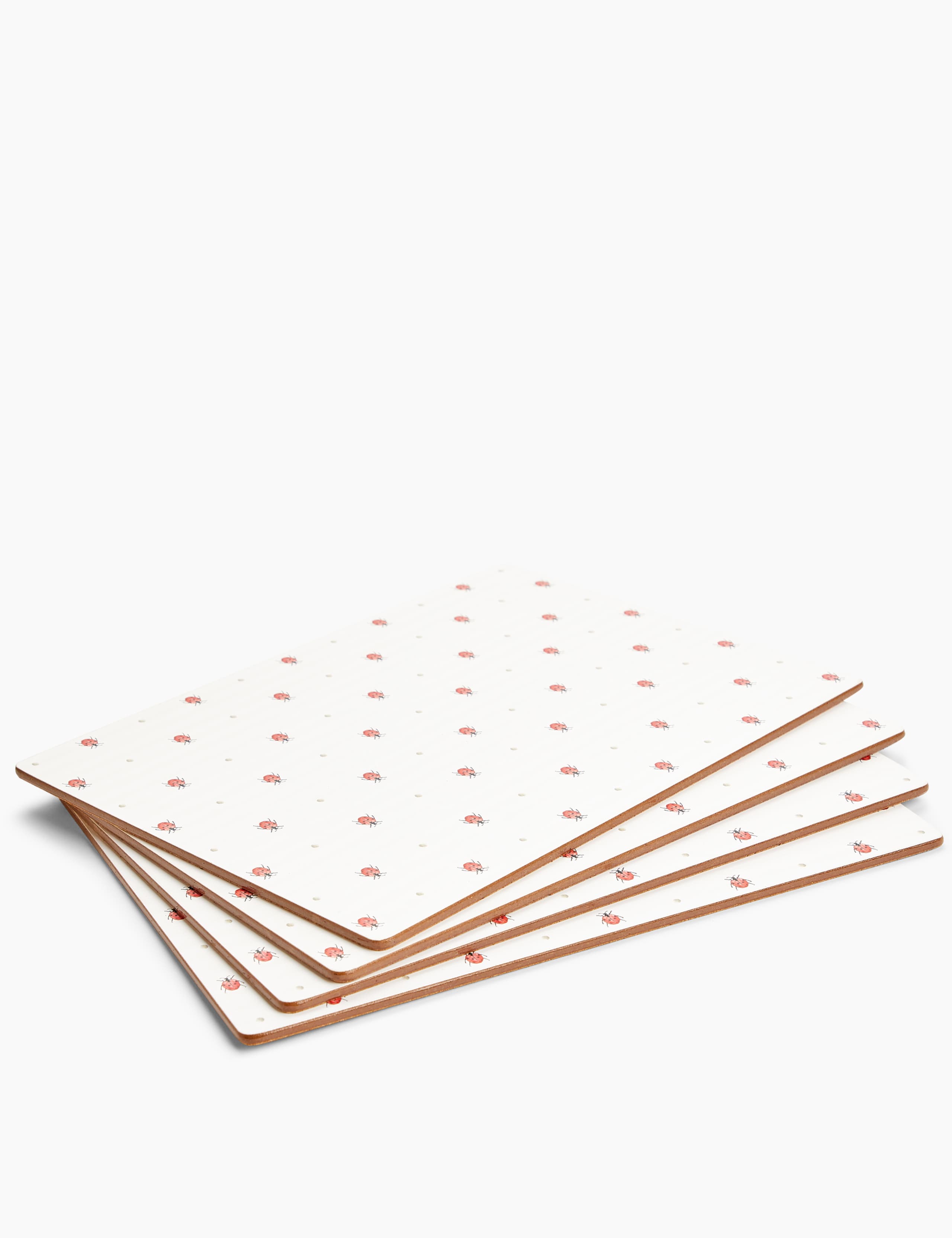 Set of 4 Ladybird Print Placemats 1 of 3