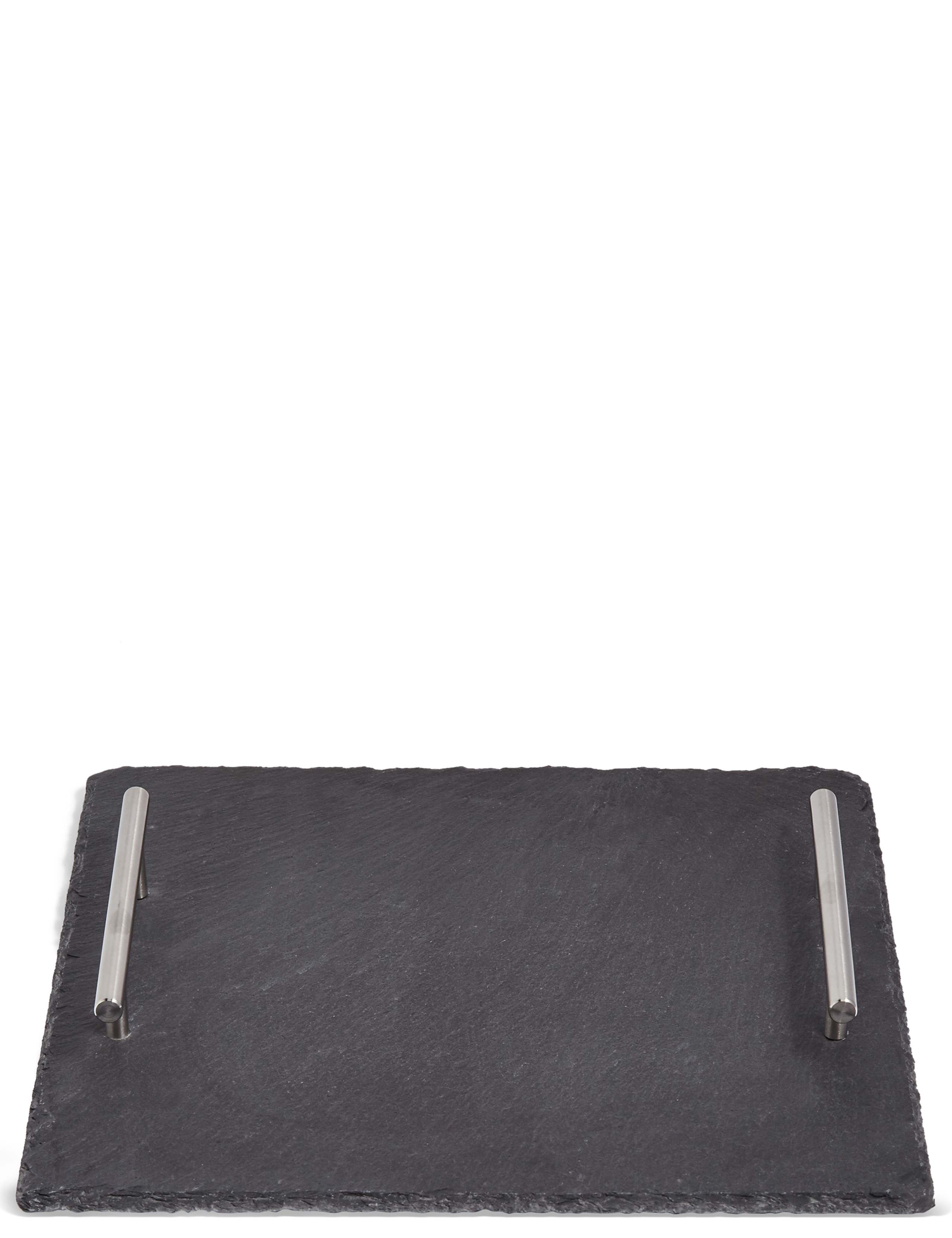 Slate Square Platter with Handles 3 of 4