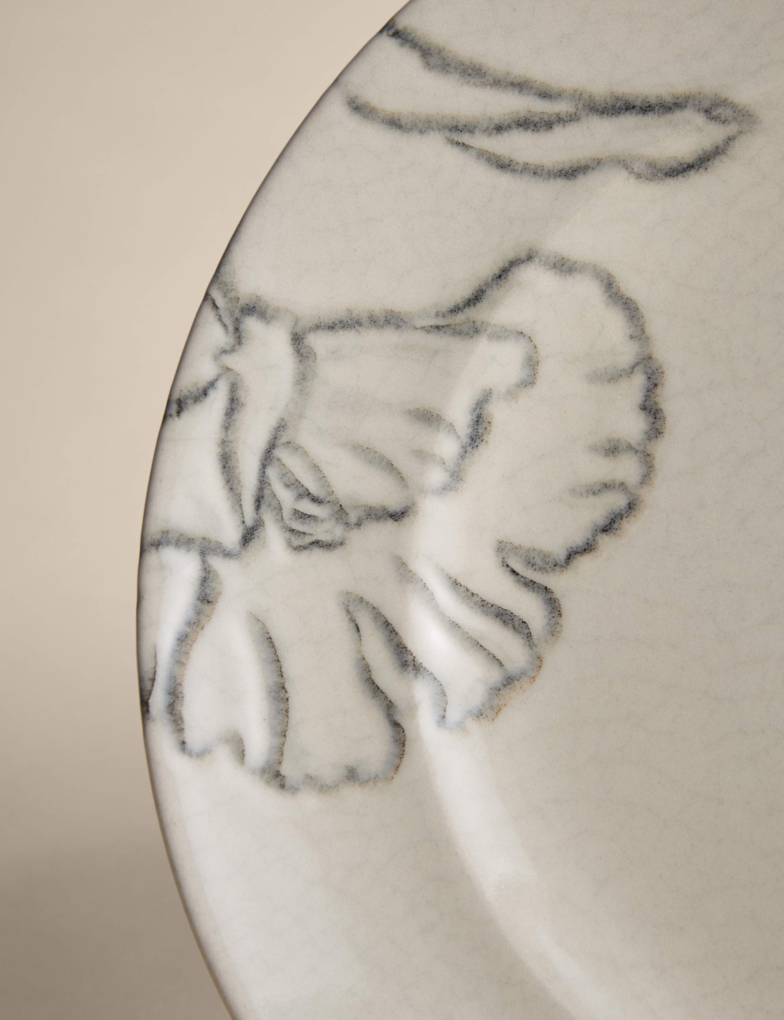 Floral Crackle Side Plate 2 of 4