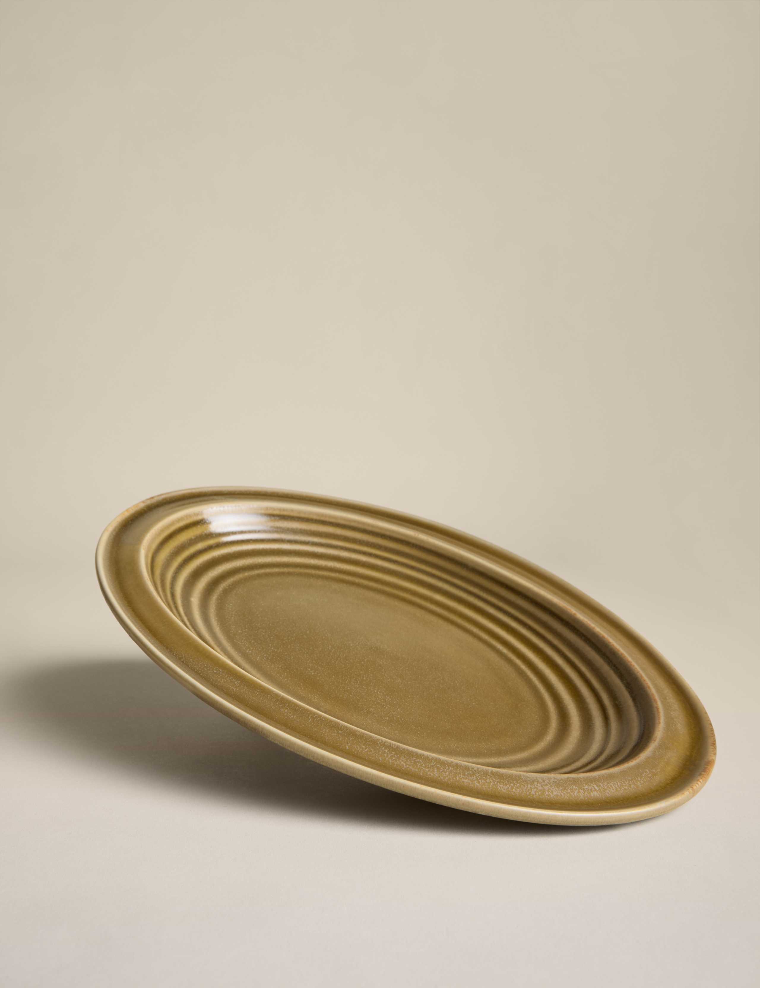 Small Textured Oval Serving Platter 5 of 6