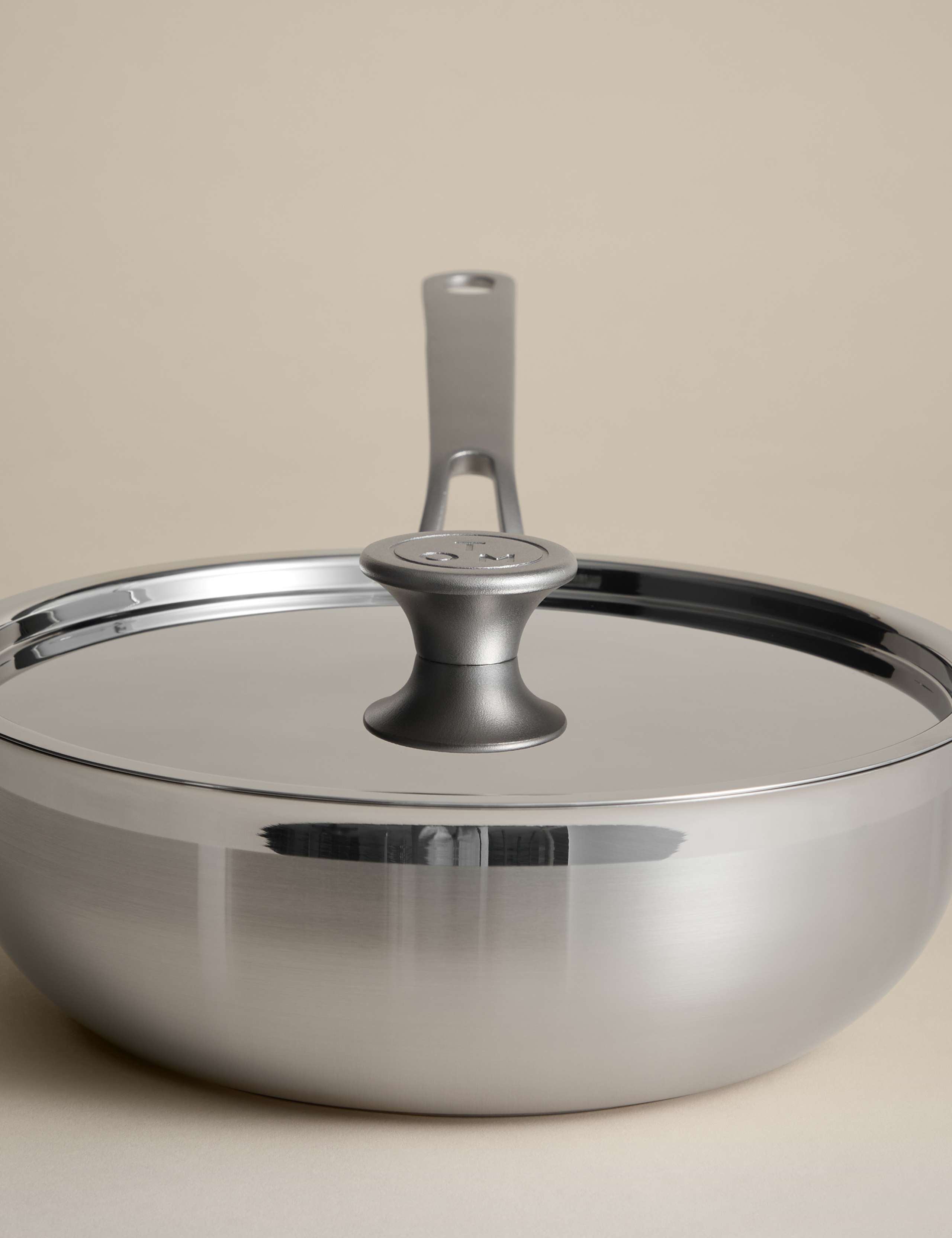 Stainless Steel 24cm Chef Sauté Pan 5 of 6