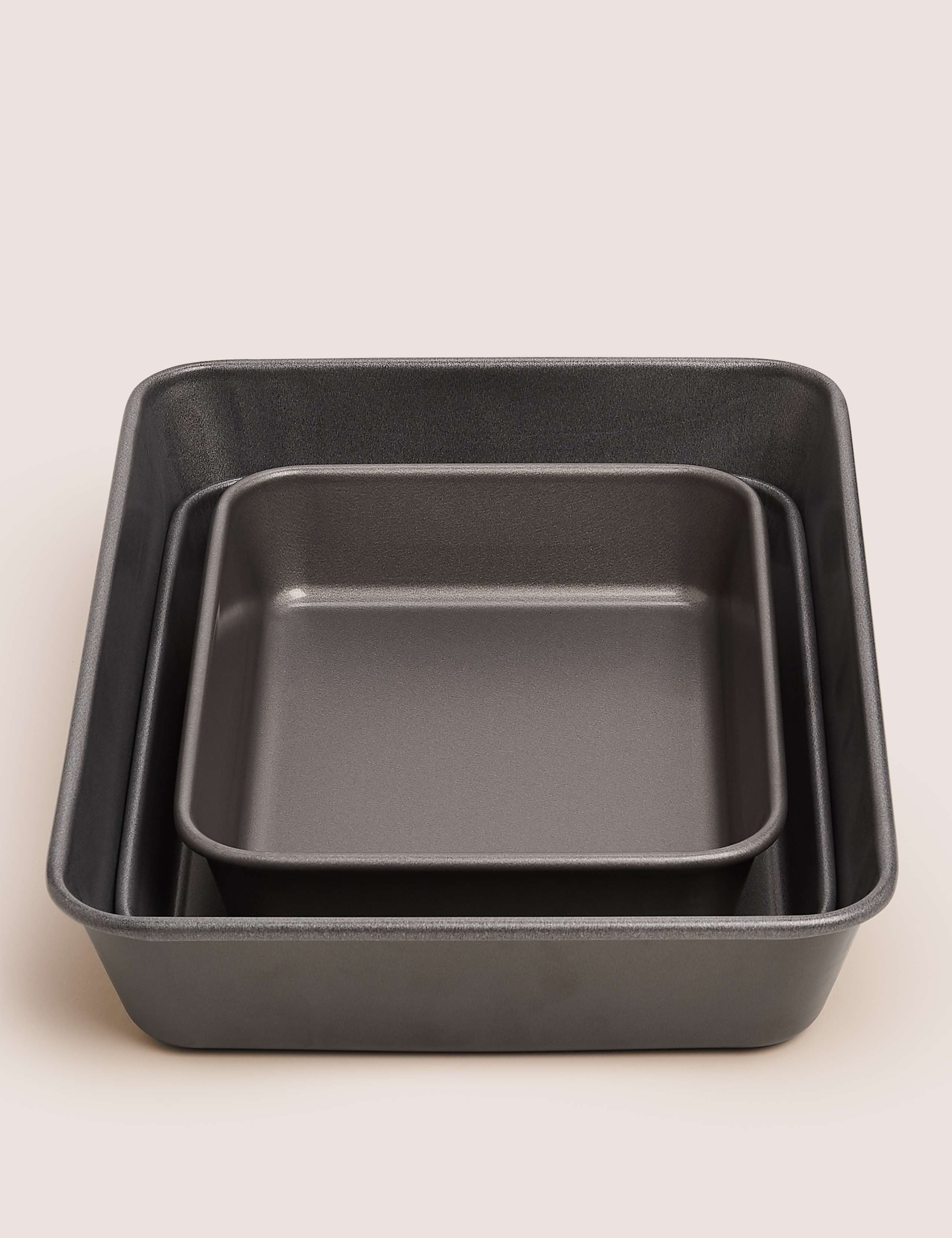 Set of 3 Carbon Steel Roasting Trays 1 of 5