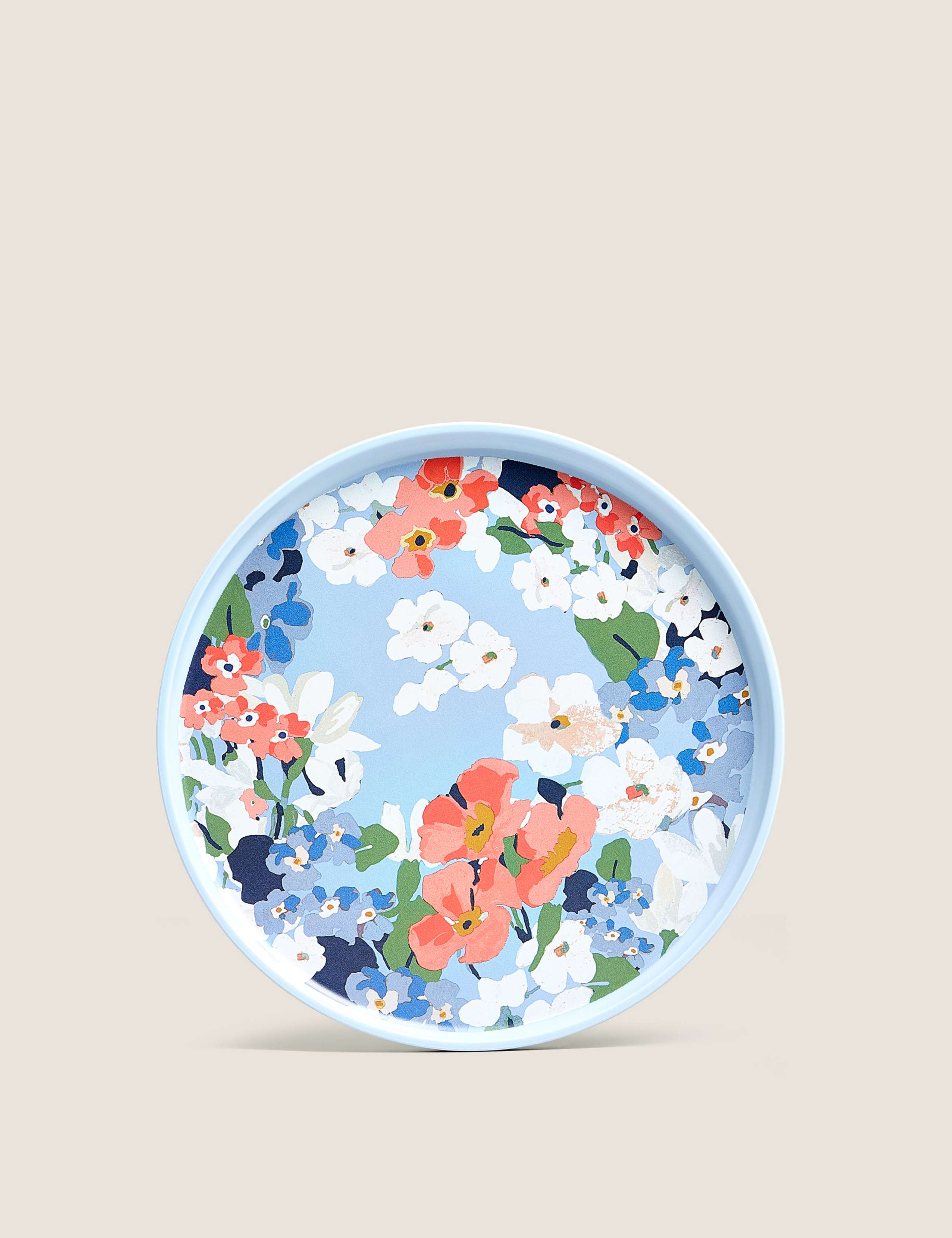 Set of 4 Joules Floral Picnic Side Plates 1 of 6