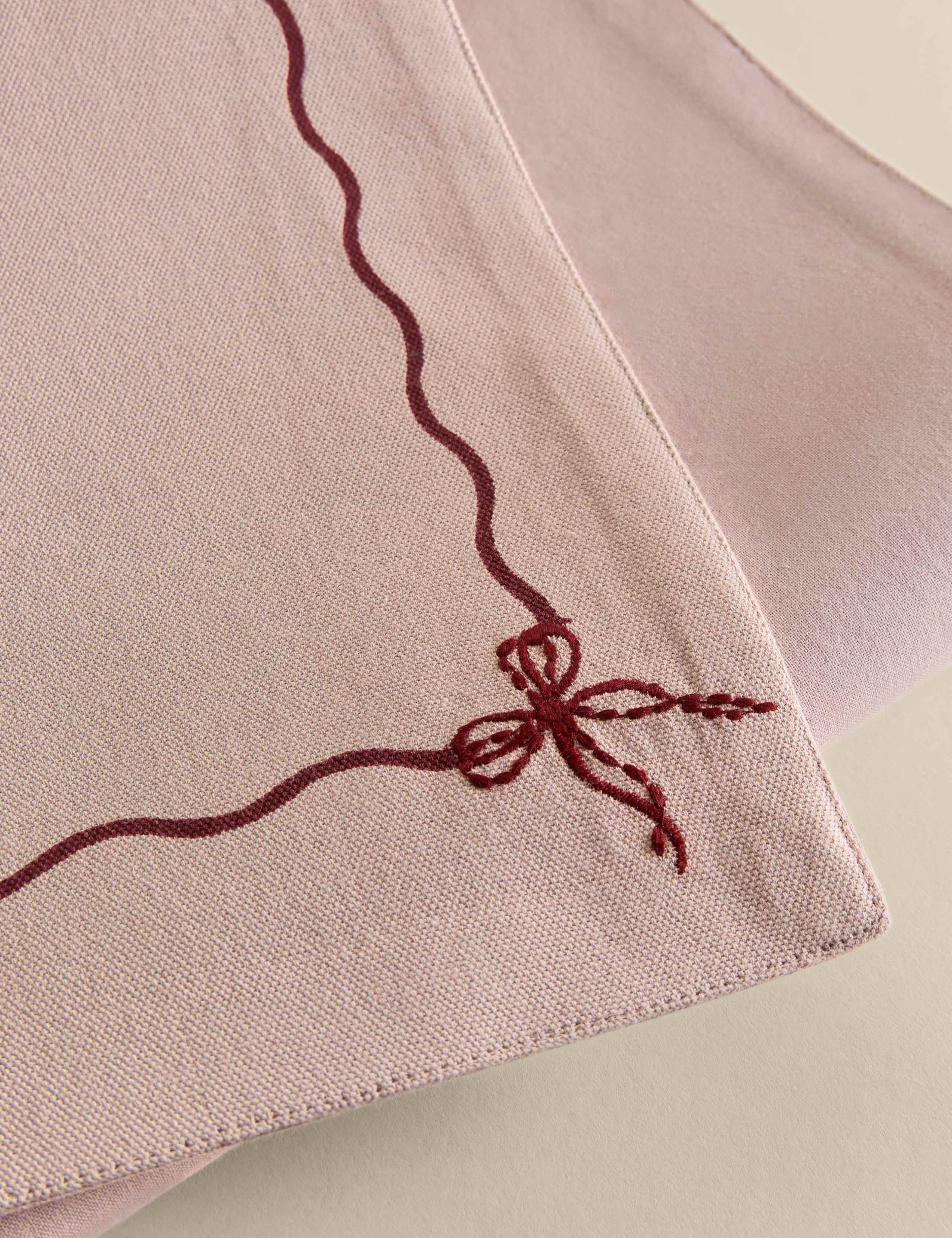 Pure Cotton Embroidered Table Runner 3 of 4