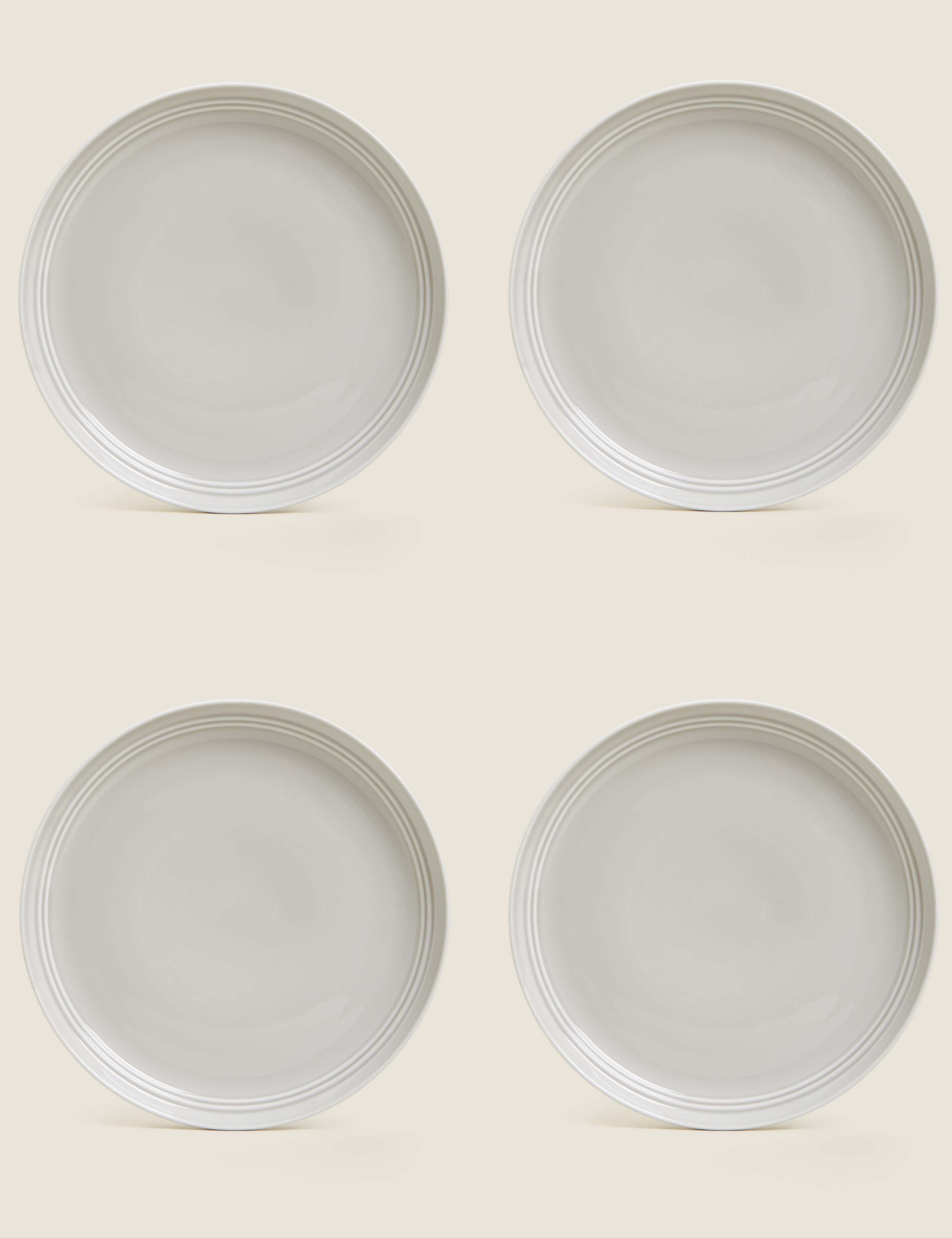 Set of 4 Marlowe Dinner Plates 2 of 3
