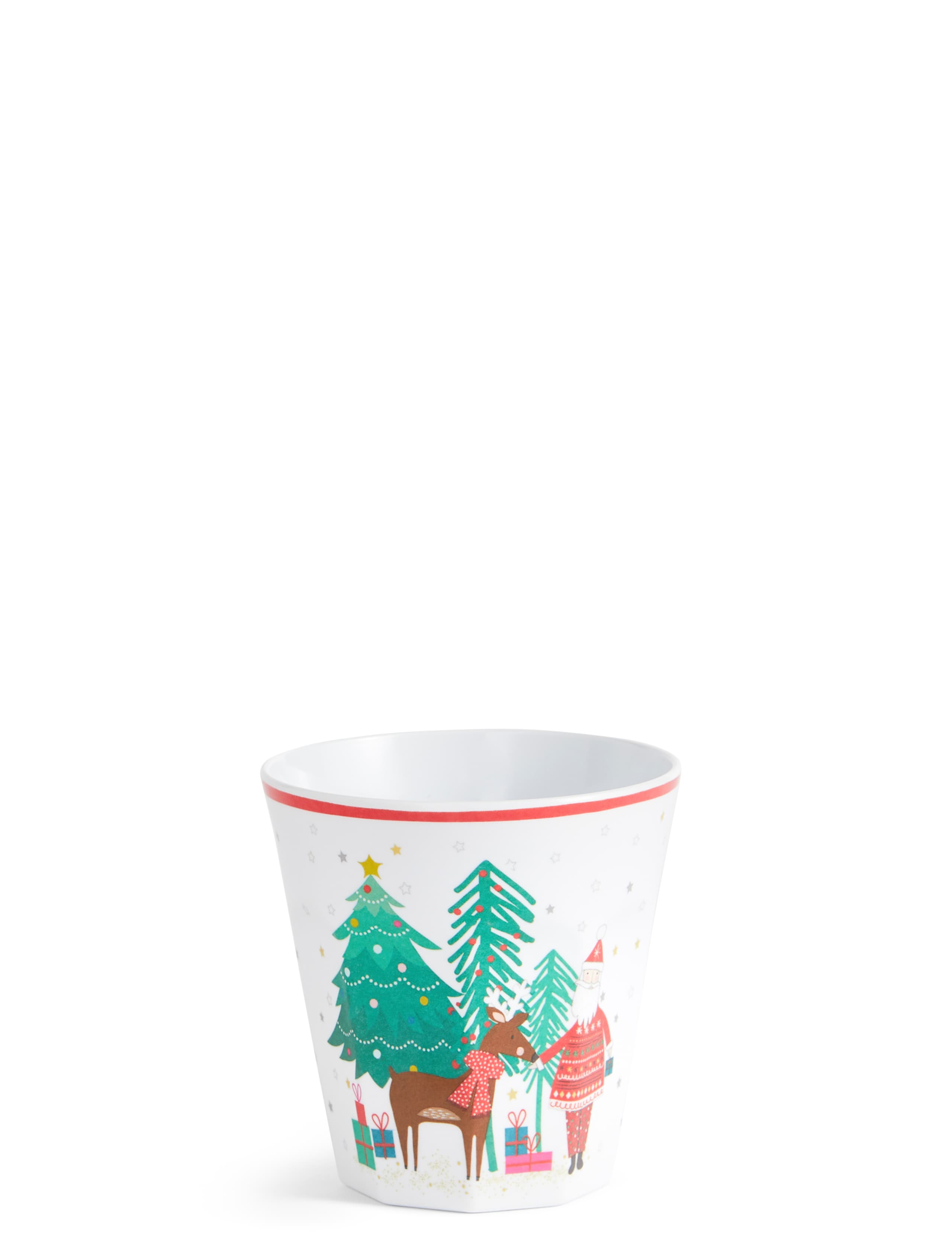 Christmas Melamine Beaker 1 of 2