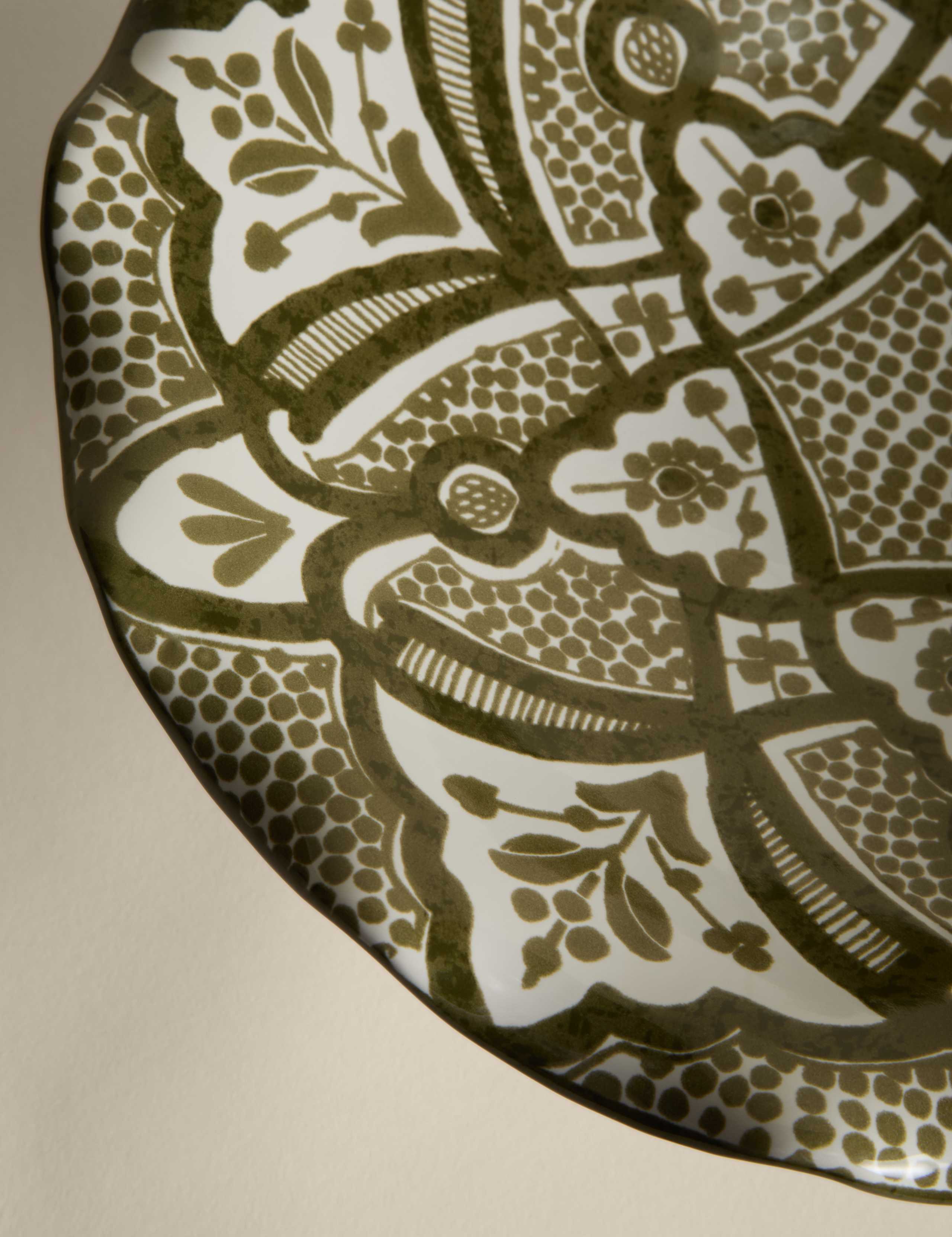 Ruffle Folk Footed Bowl 5 of 5