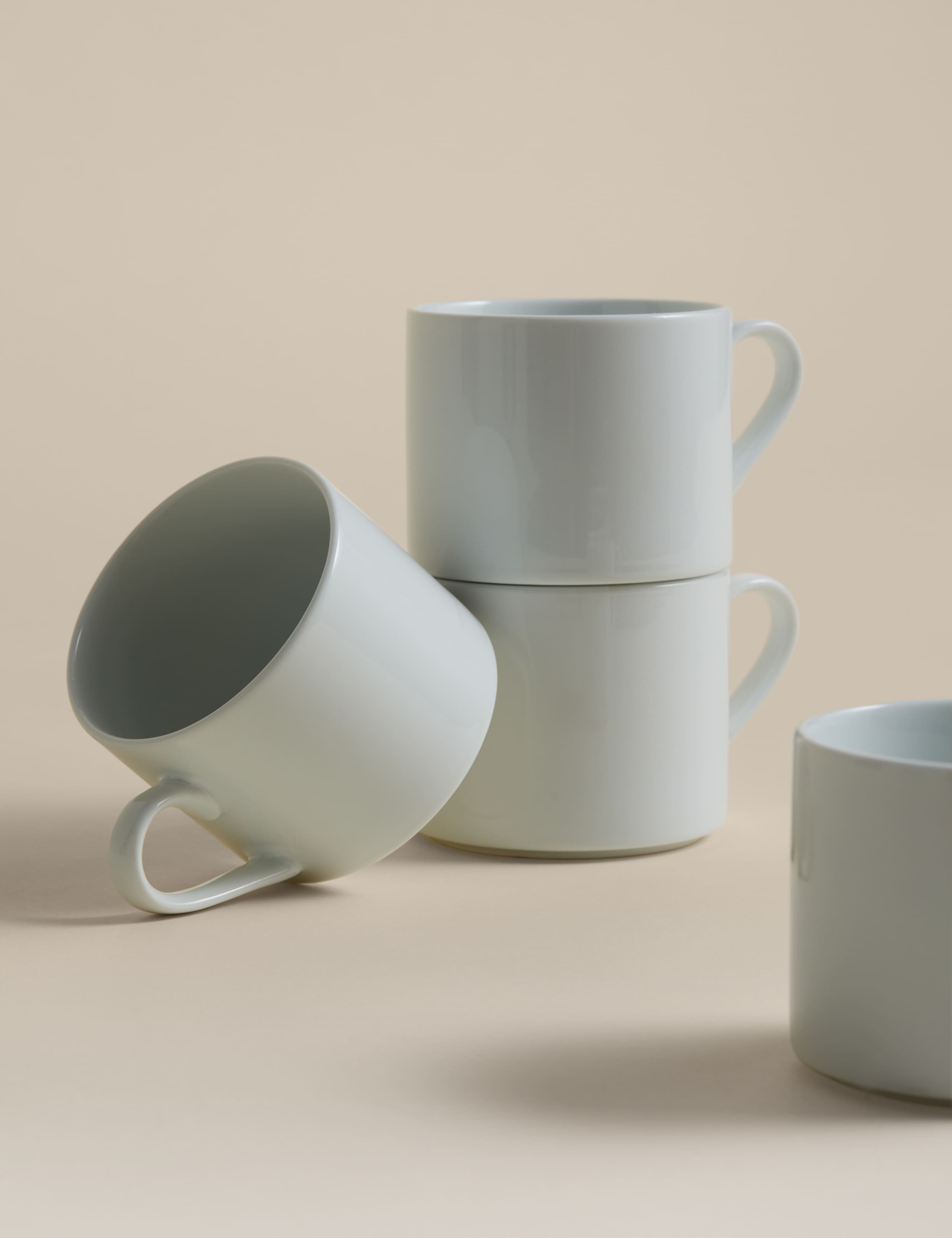 Set of 4 Burford Straight Sided Mugs 1 of 4