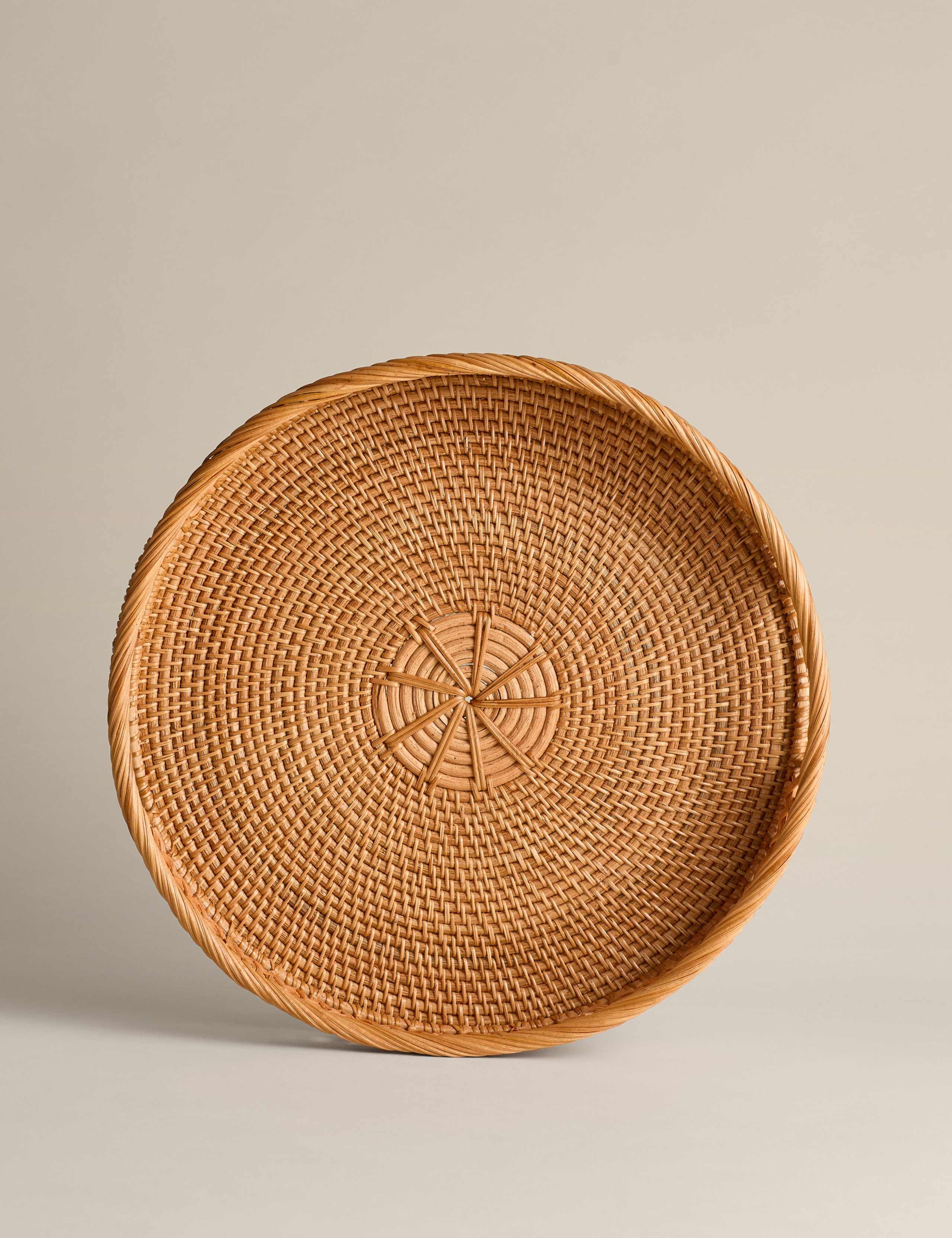 Rattan Round Tray 2 of 4