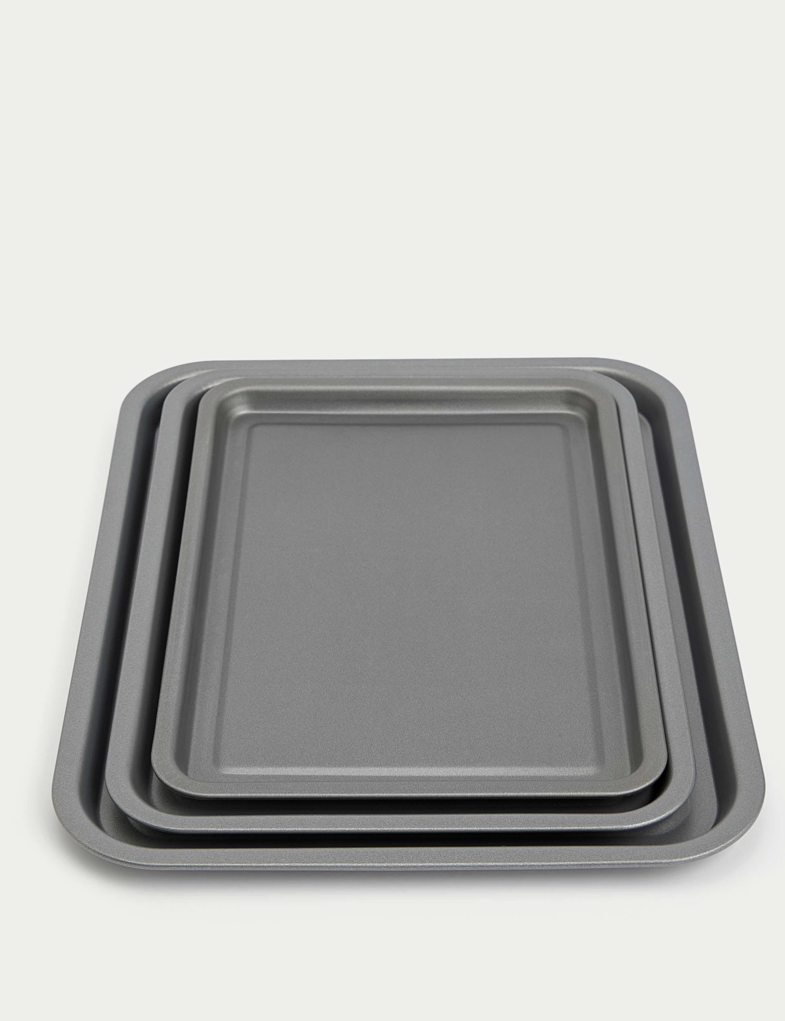 3 Piece Carbon Steel Oven Trays 3 of 4