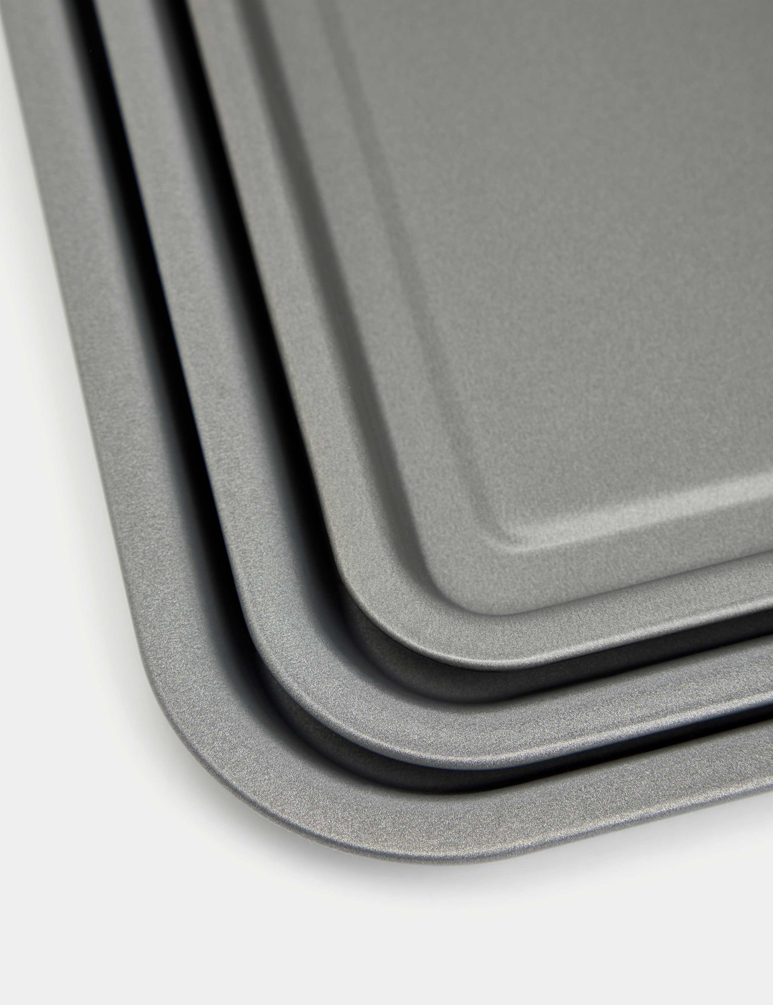 3 Piece Carbon Steel Oven Trays 4 of 4