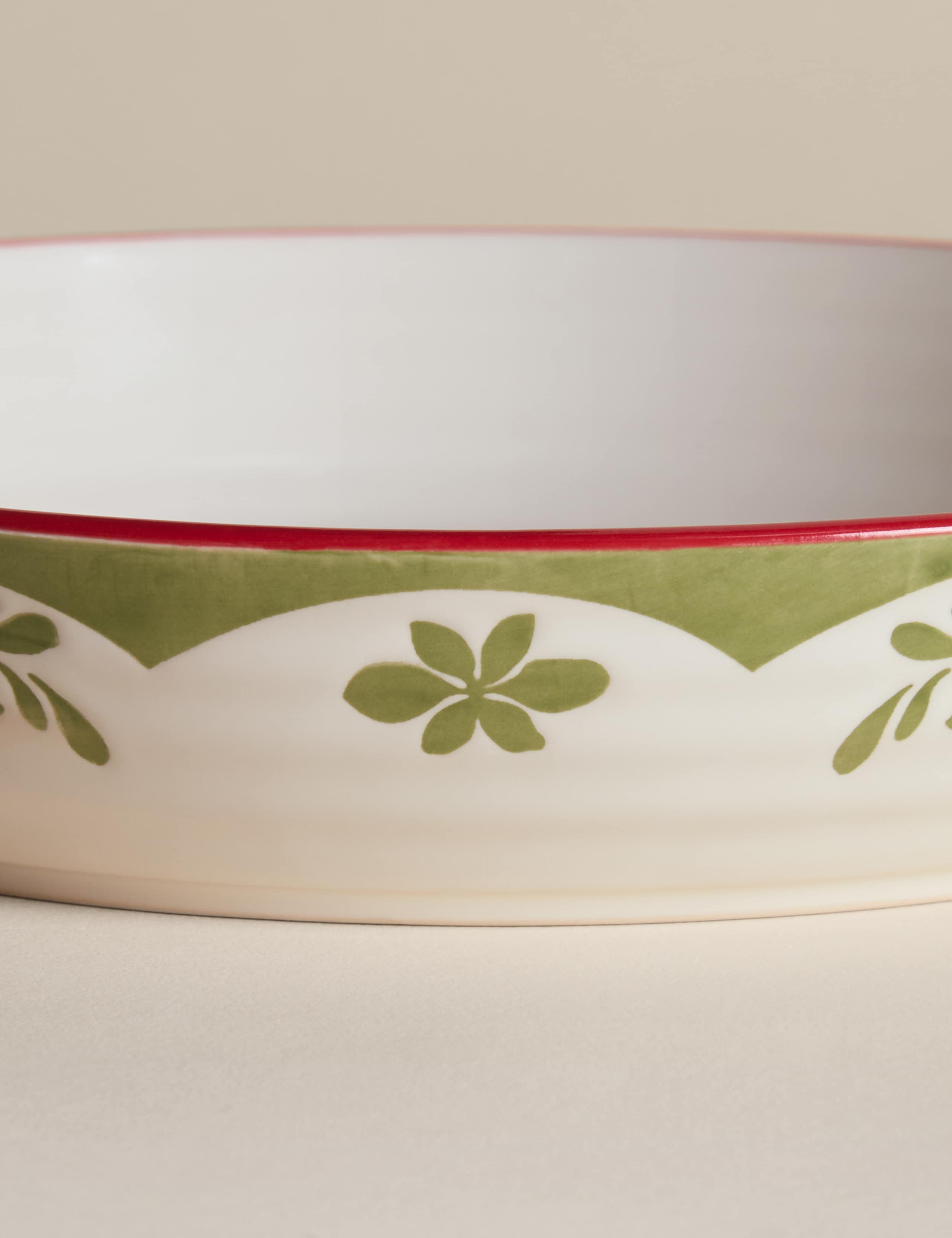 Winter Foliage Pasta Bowl 5 of 5