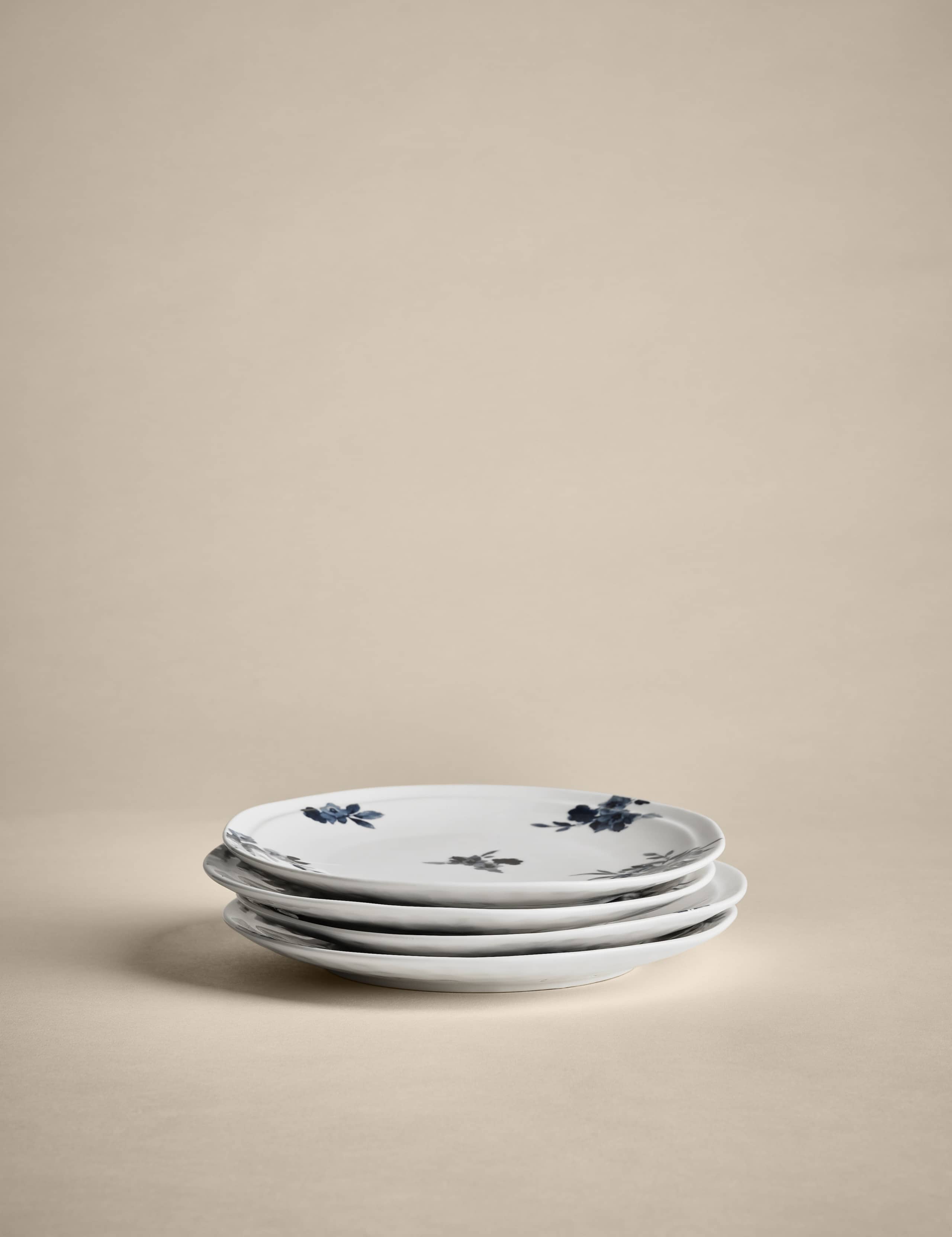 Set of 4 Cherry Blossom Side Plates 4 of 6