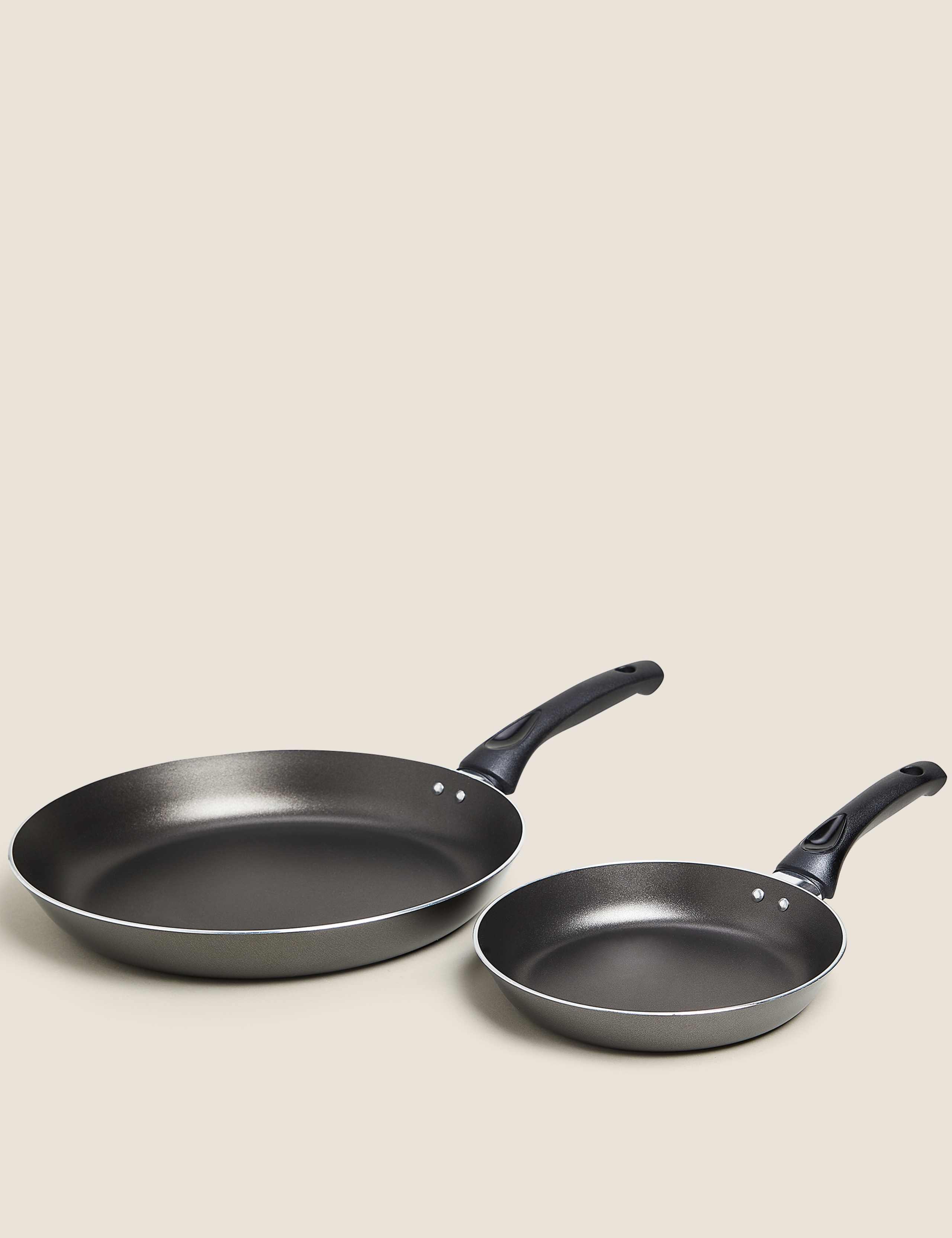 2 Piece Aluminium Frying Pan Set 1 of 3