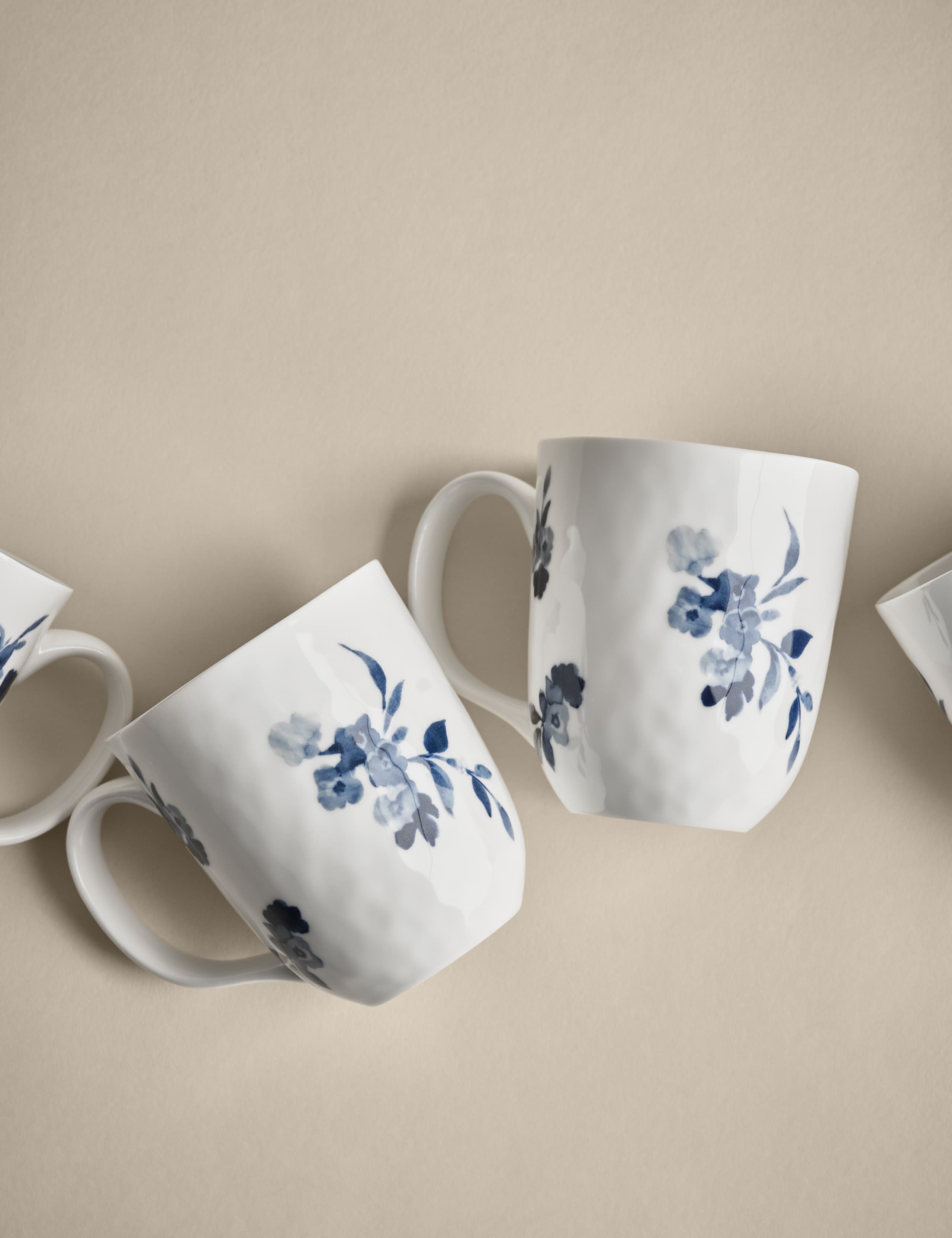 Set of 4 Cherry Blossom Mugs 5 of 7