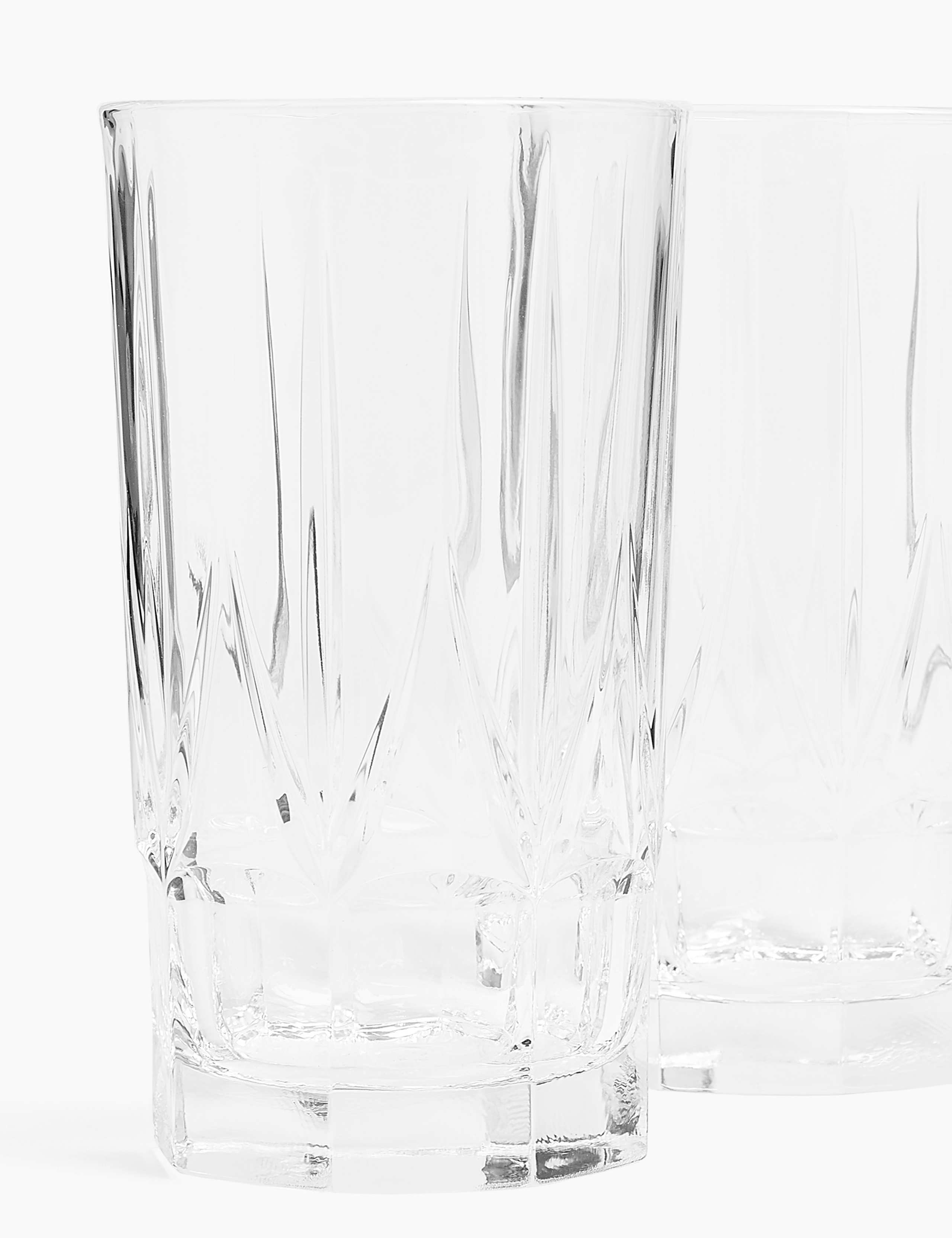 Set of 4 Iris Highball Glasses 2 of 3