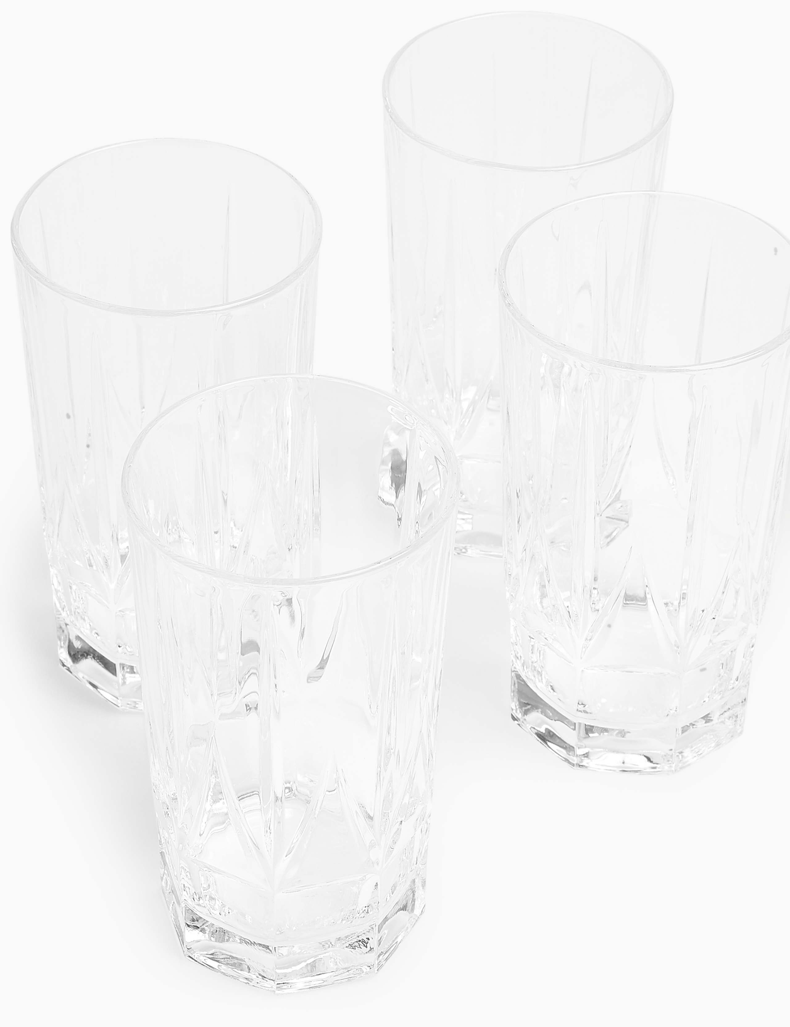 Set of 4 Iris Highball Glasses 3 of 3