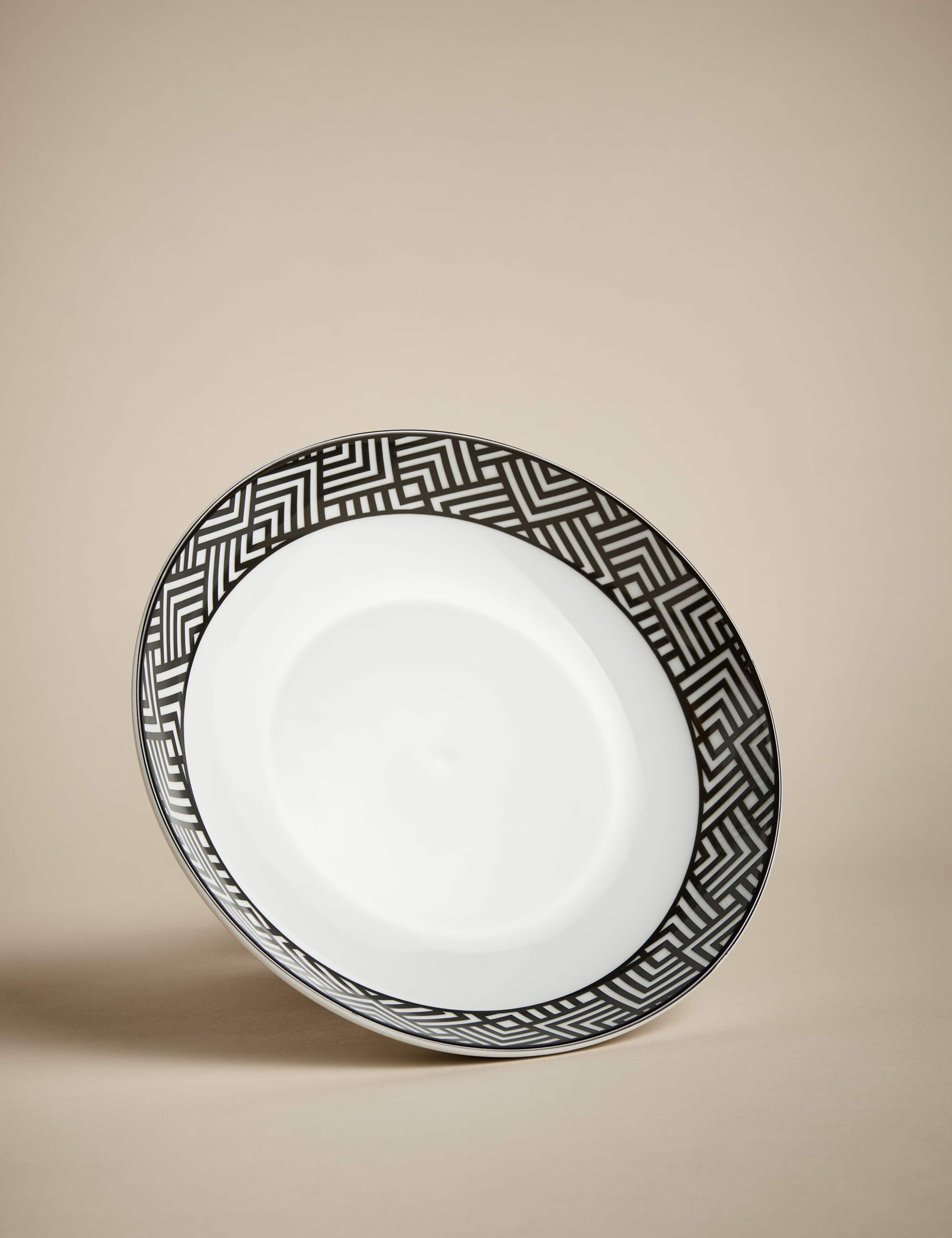 Set of 4 Geometric Pasta Bowls 2 of 4