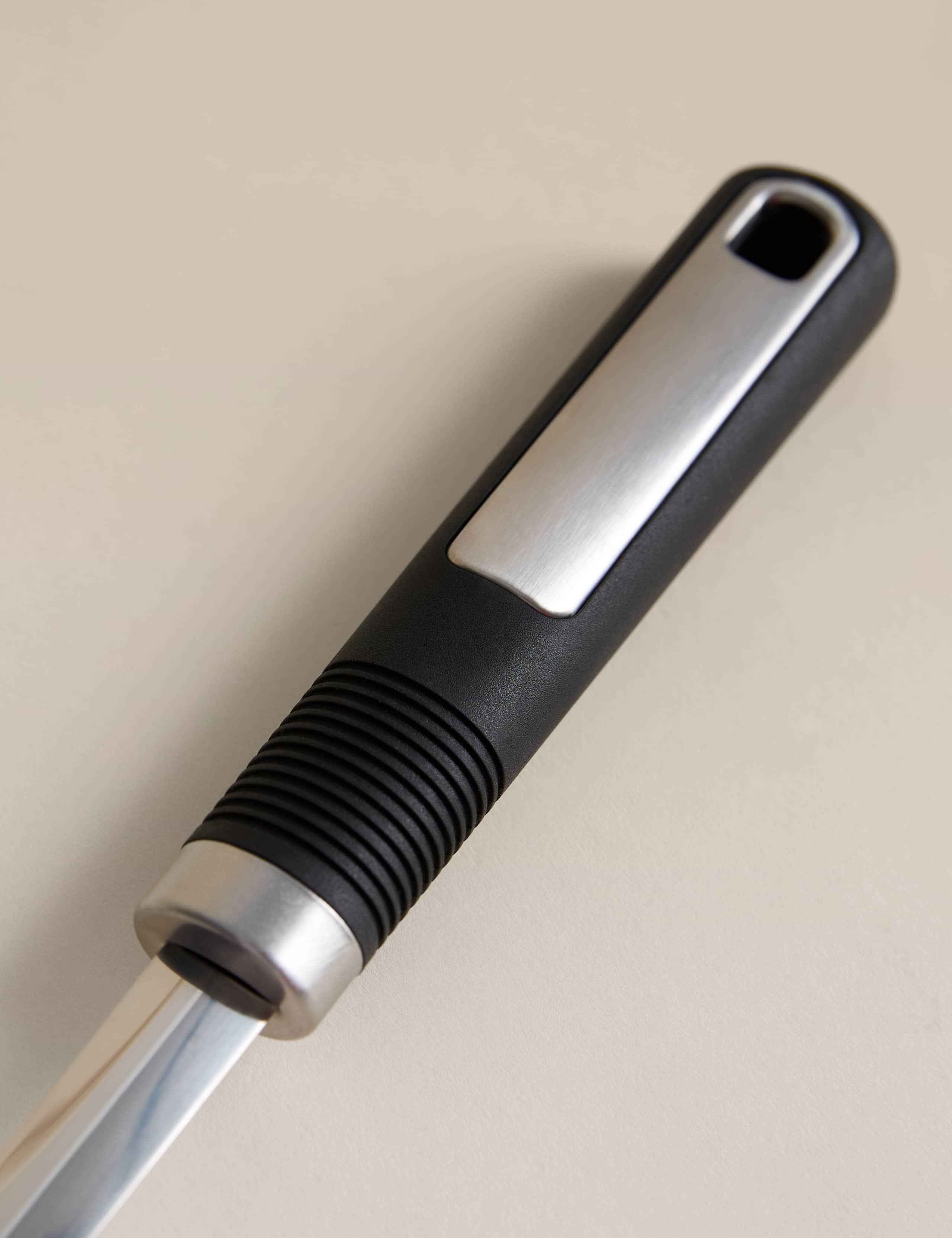 Soft Grip Handle Stainless Steel Solid Spoon 3 of 3