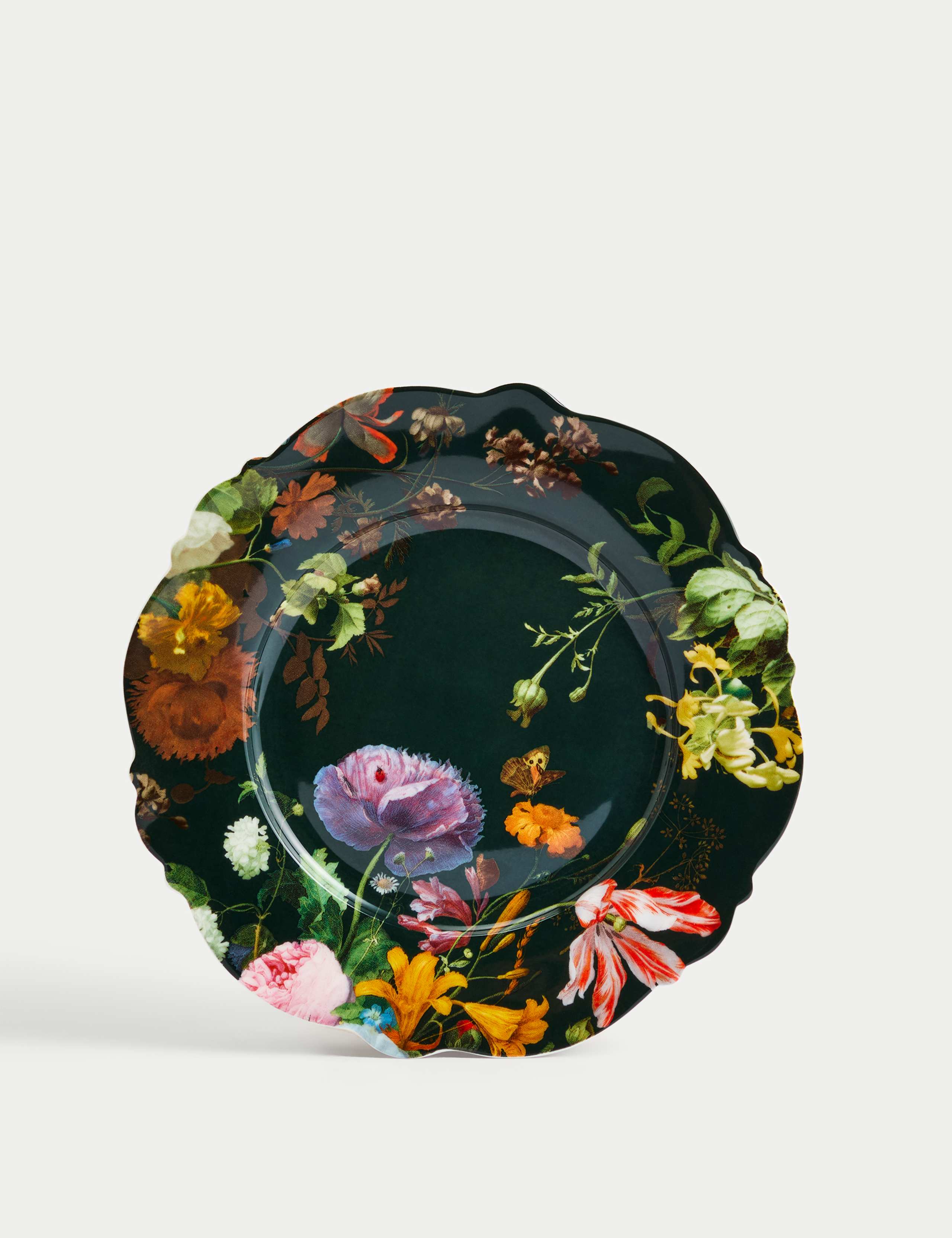 Set of 4 Floral Side Plates 2 of 6