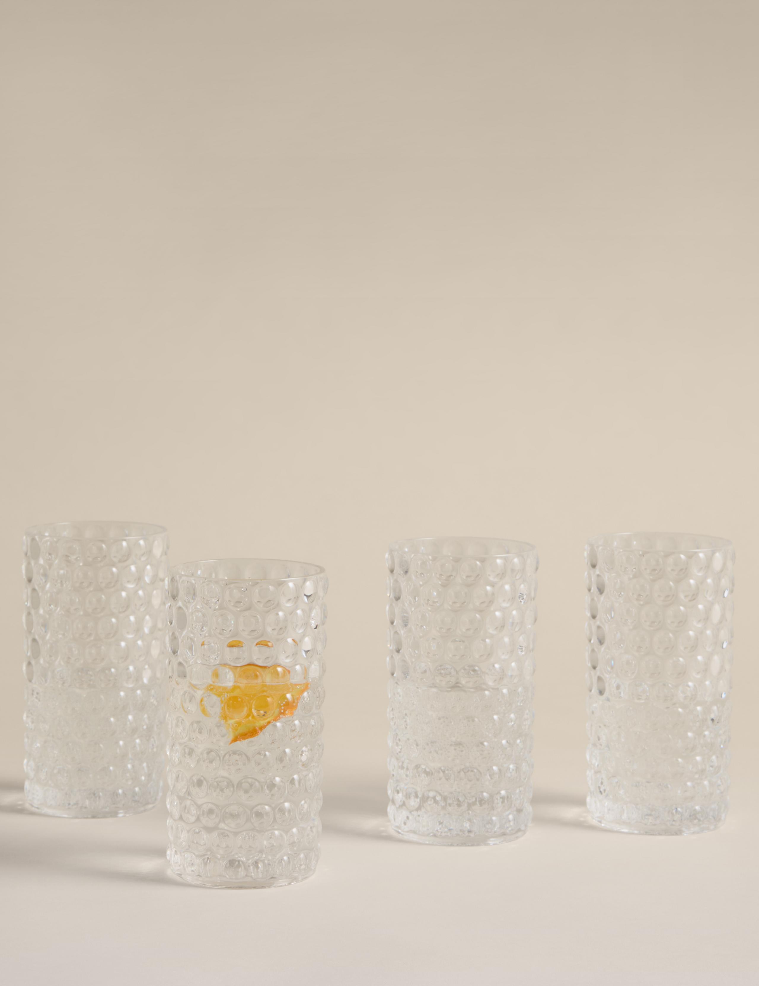 Set of 4 Bobble Acrylic Picnic Hi Balls 1 of 4