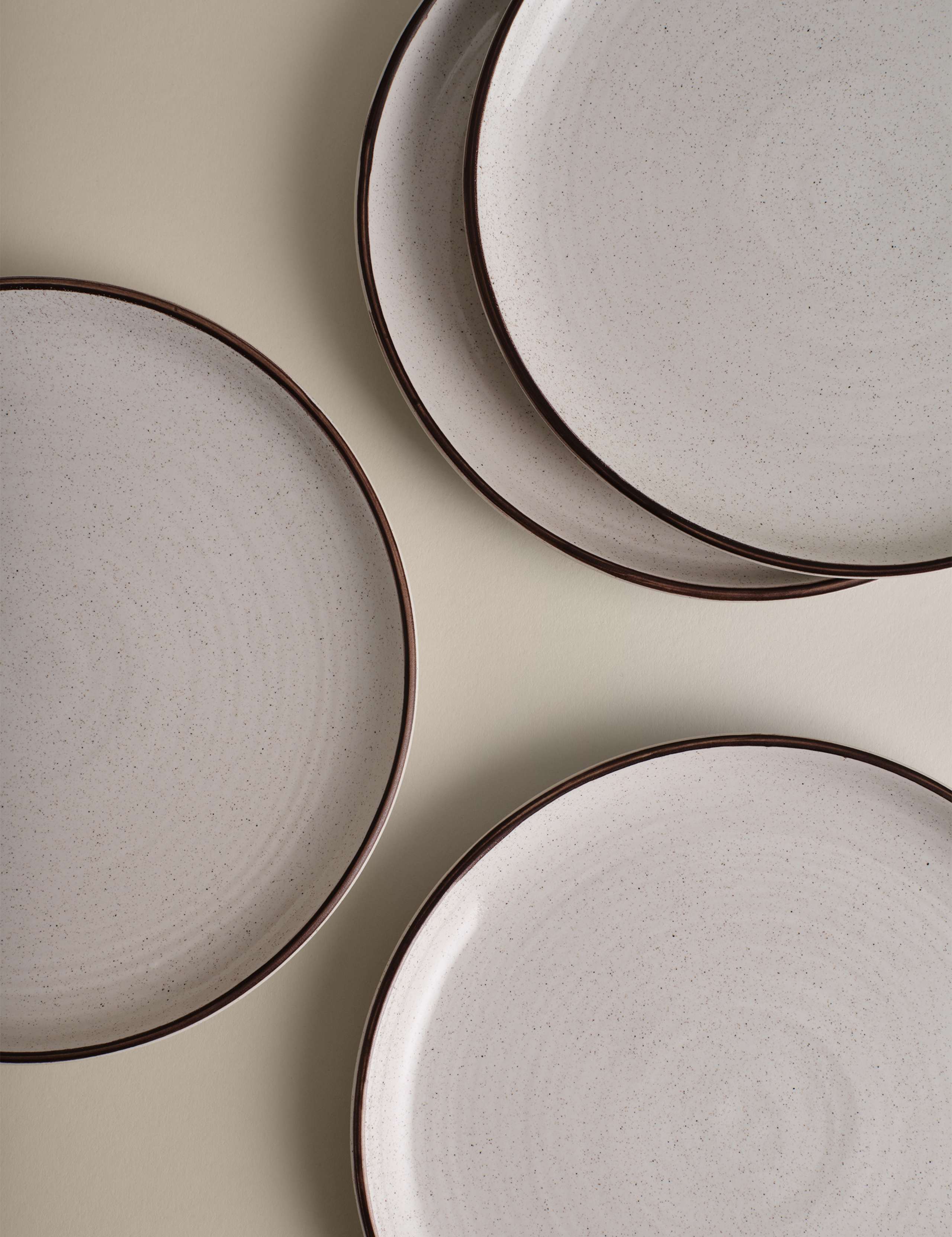 Set of 4 Michigan Rim Side Plates 4 of 4