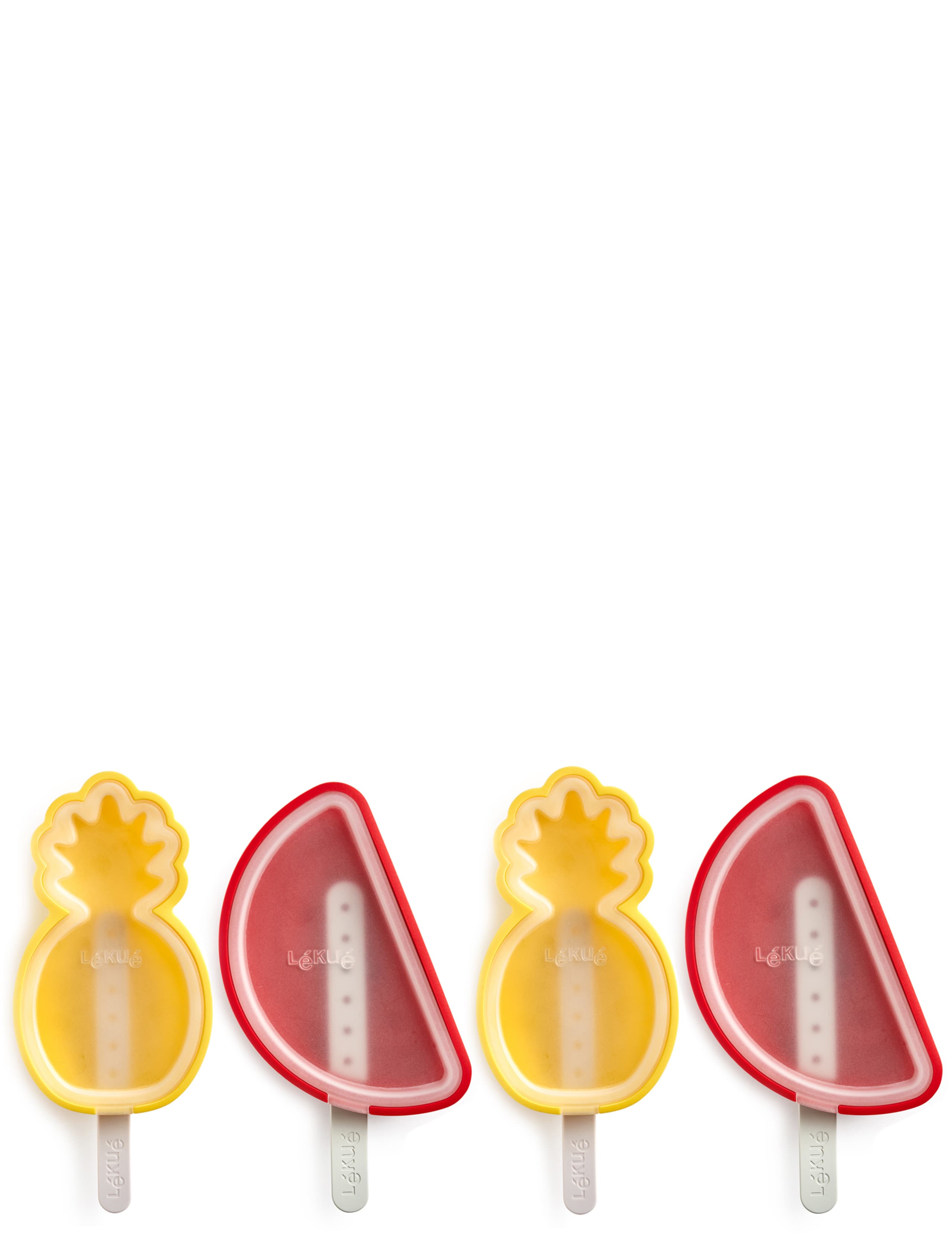 Set of 4 Fruity Lolly Moulds 1 of 4