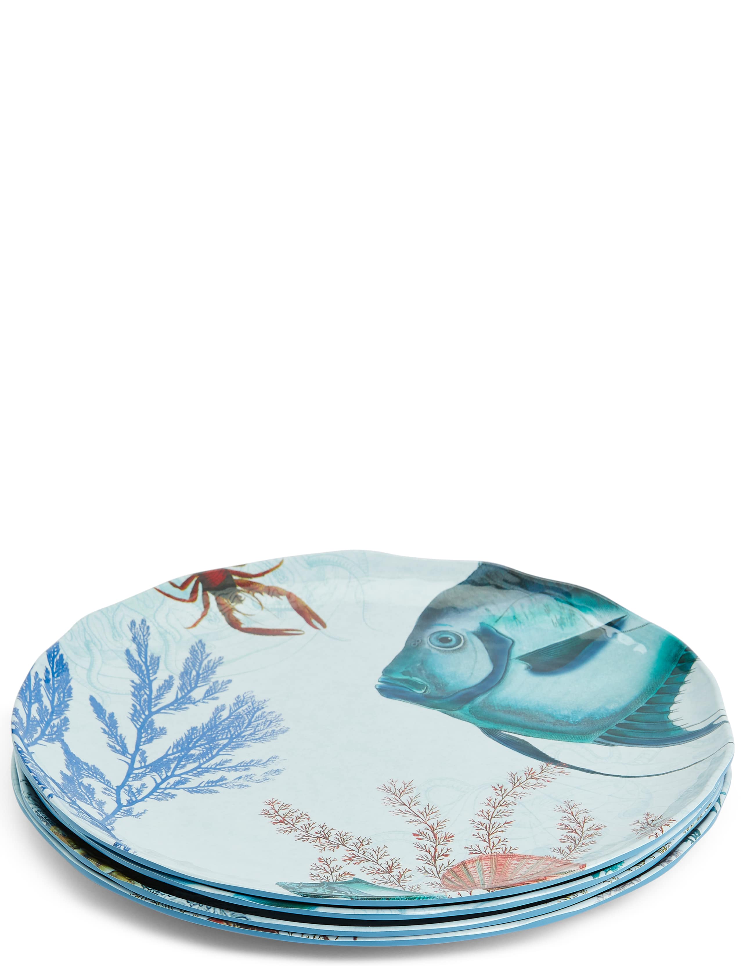 Set of 4 Nautical Dinner Plates 2 of 7