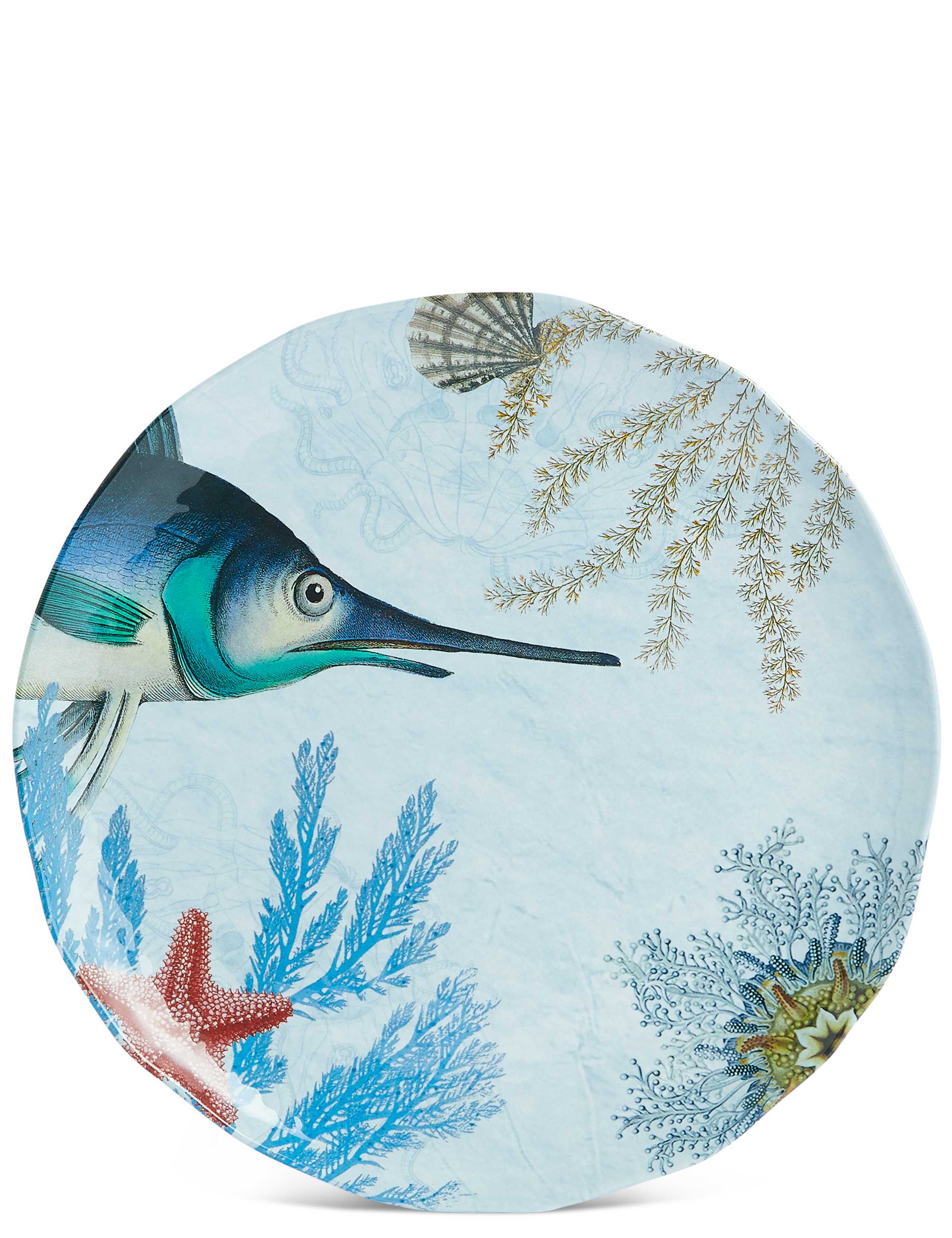 Set of 4 Nautical Dinner Plates 3 of 7