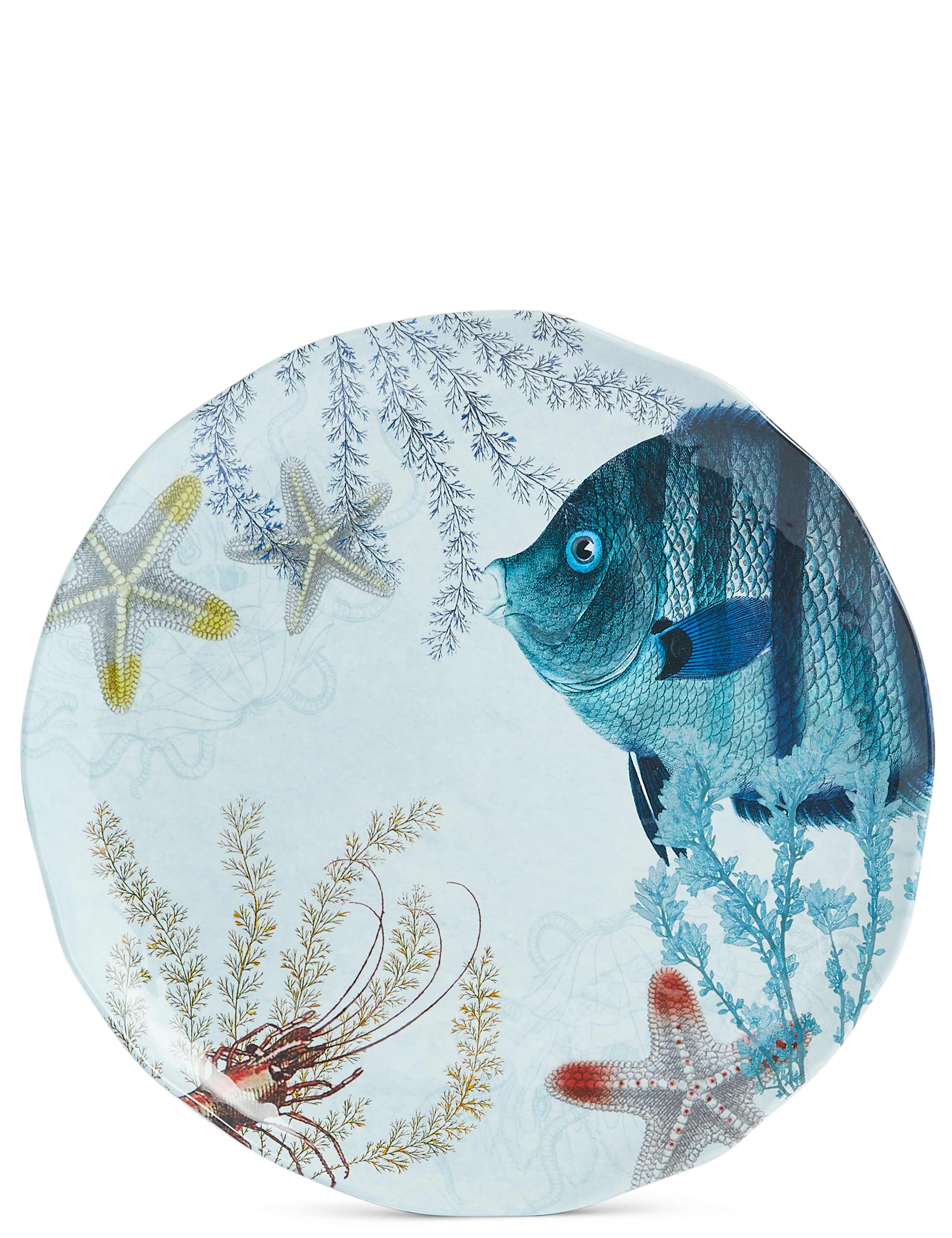 Set of 4 Nautical Dinner Plates 6 of 7