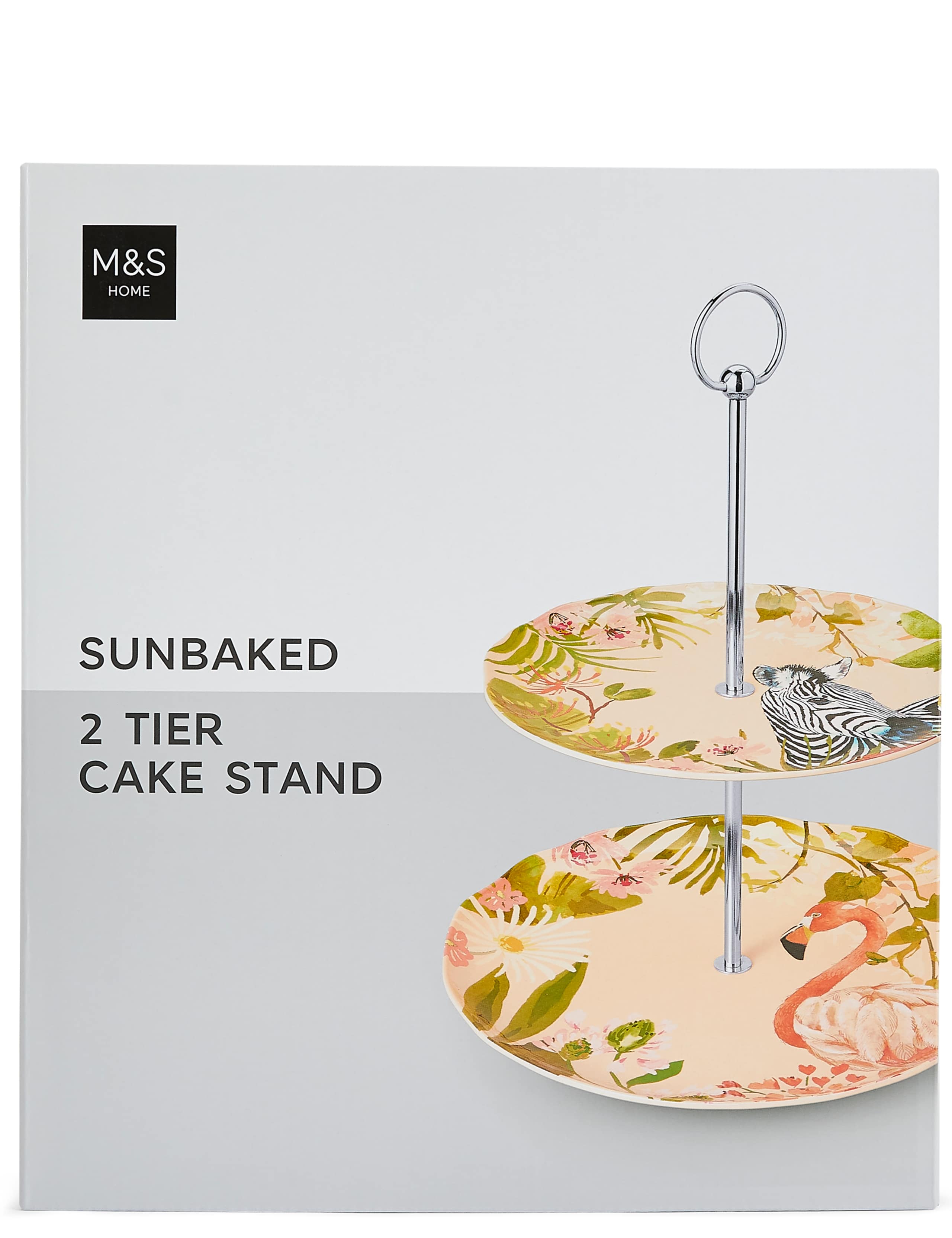 Sun-baked Two Tier Serve Stand 2 of 3
