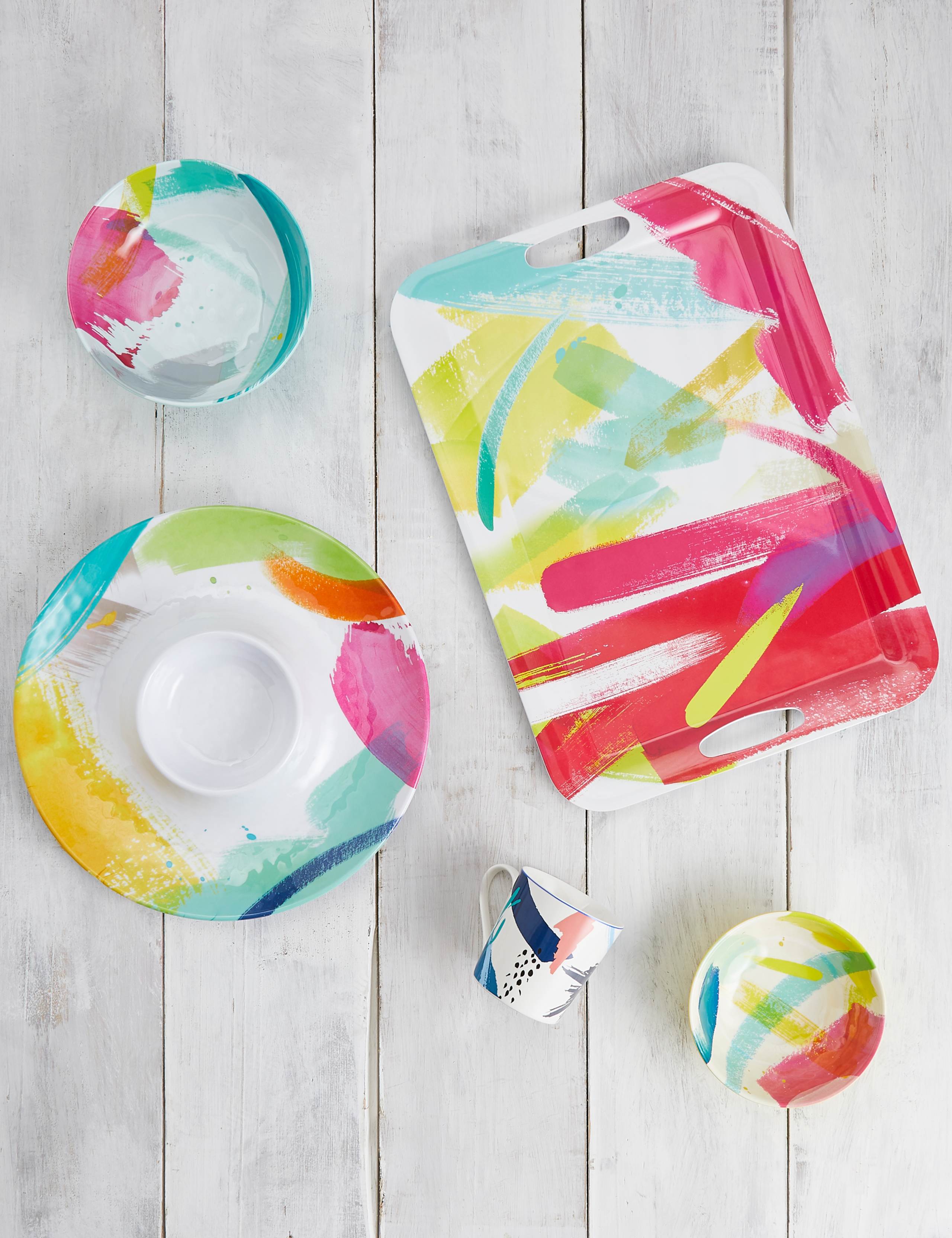 Brushstrokes Chip & Dip Platter 4 of 5