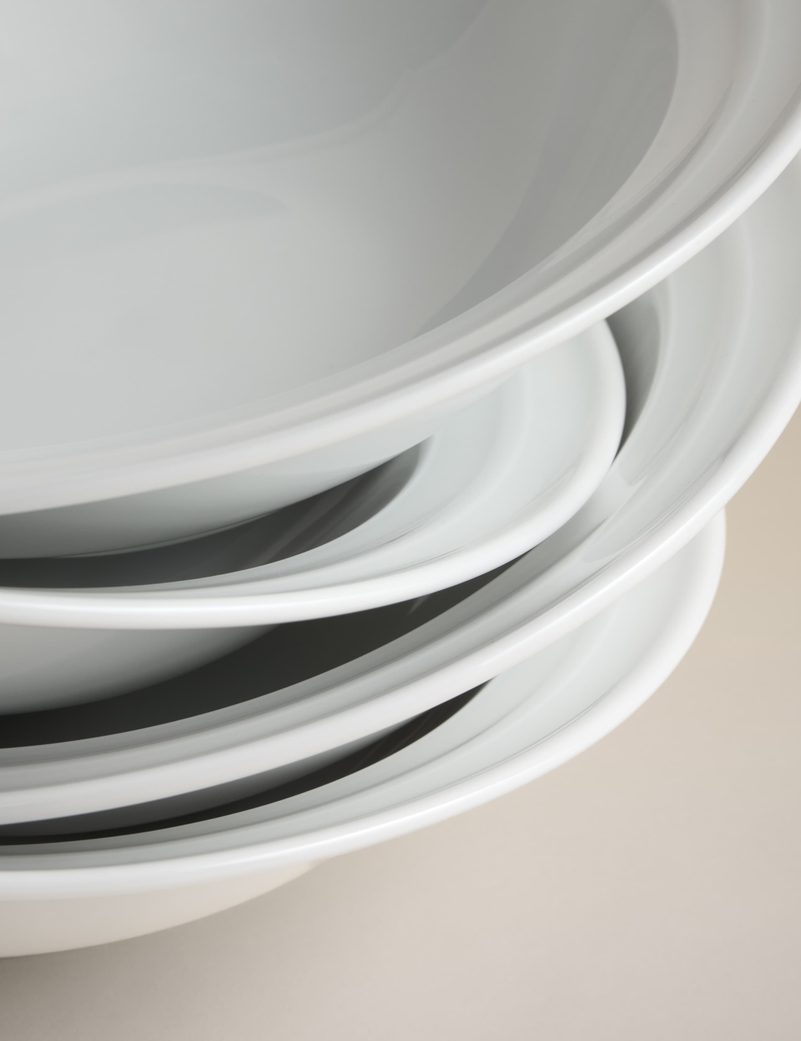 Set of 4 Burford Embossed Rim Cereal Bowls 2 of 6