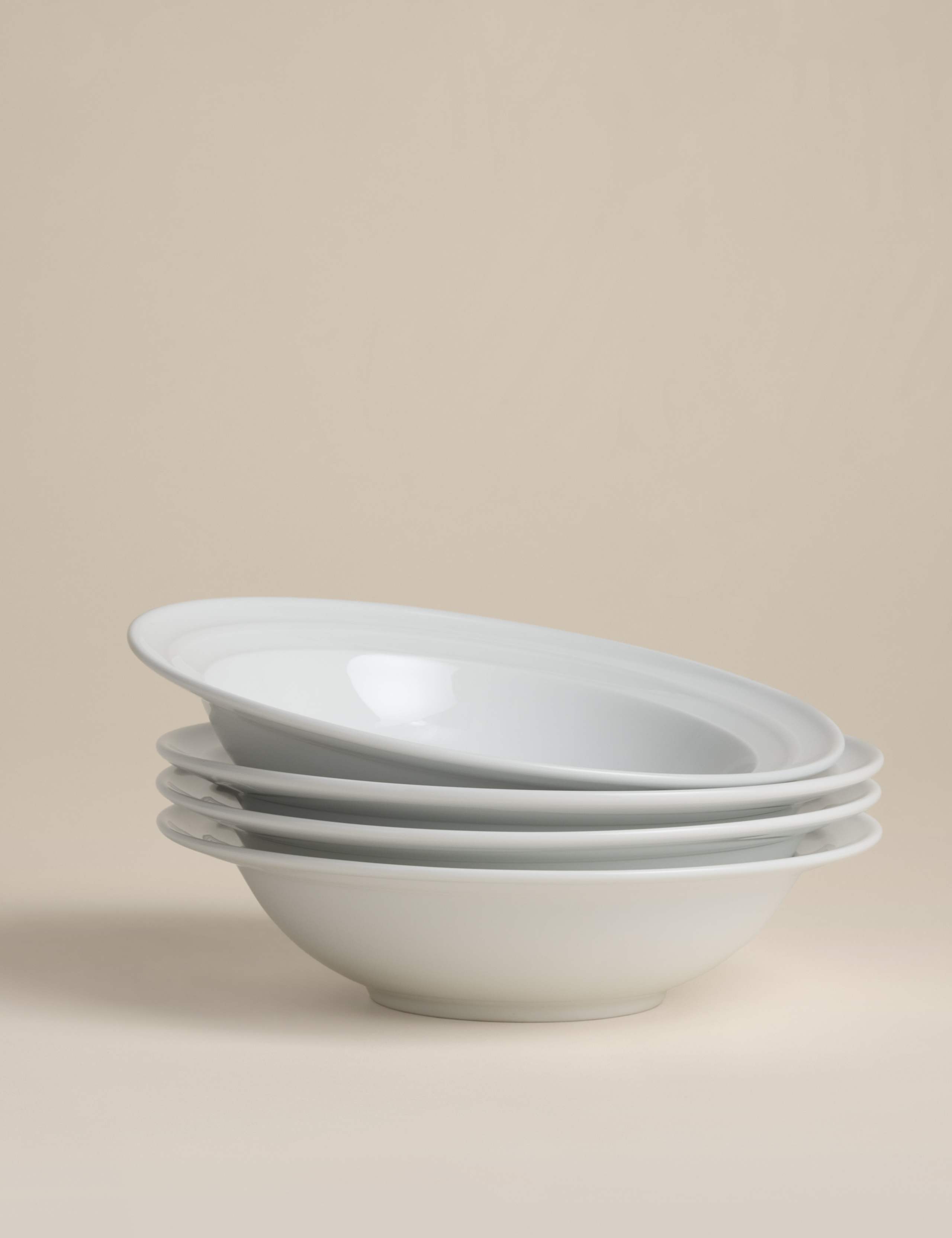 Set of 4 Burford Embossed Rim Cereal Bowls 5 of 6