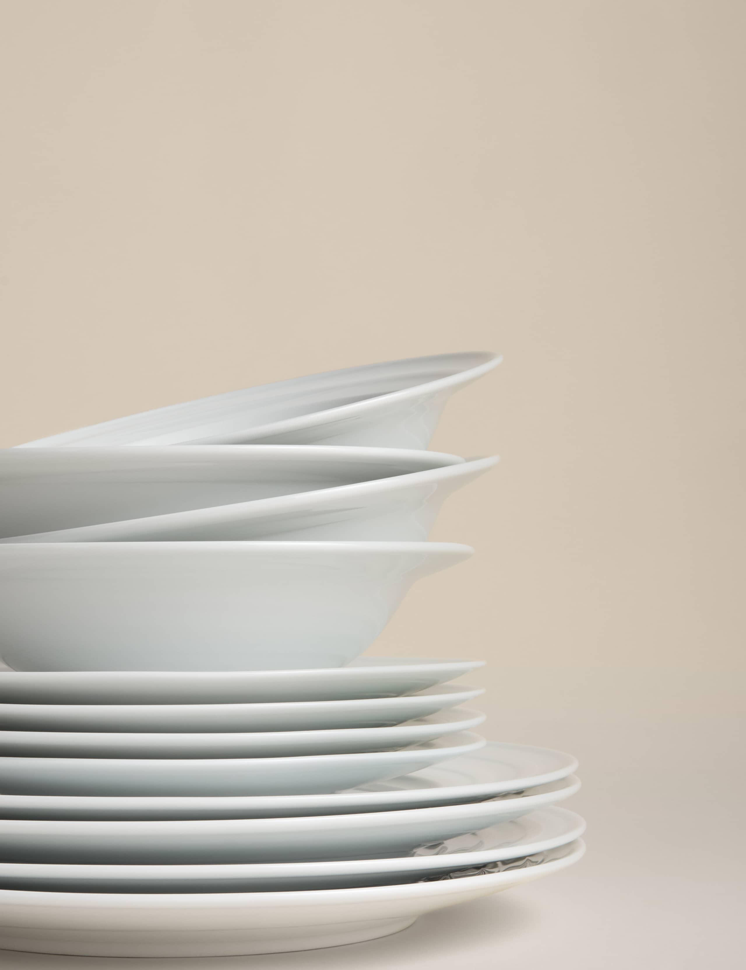12 Piece Burford Embossed Rim Dinner Set 5 of 5