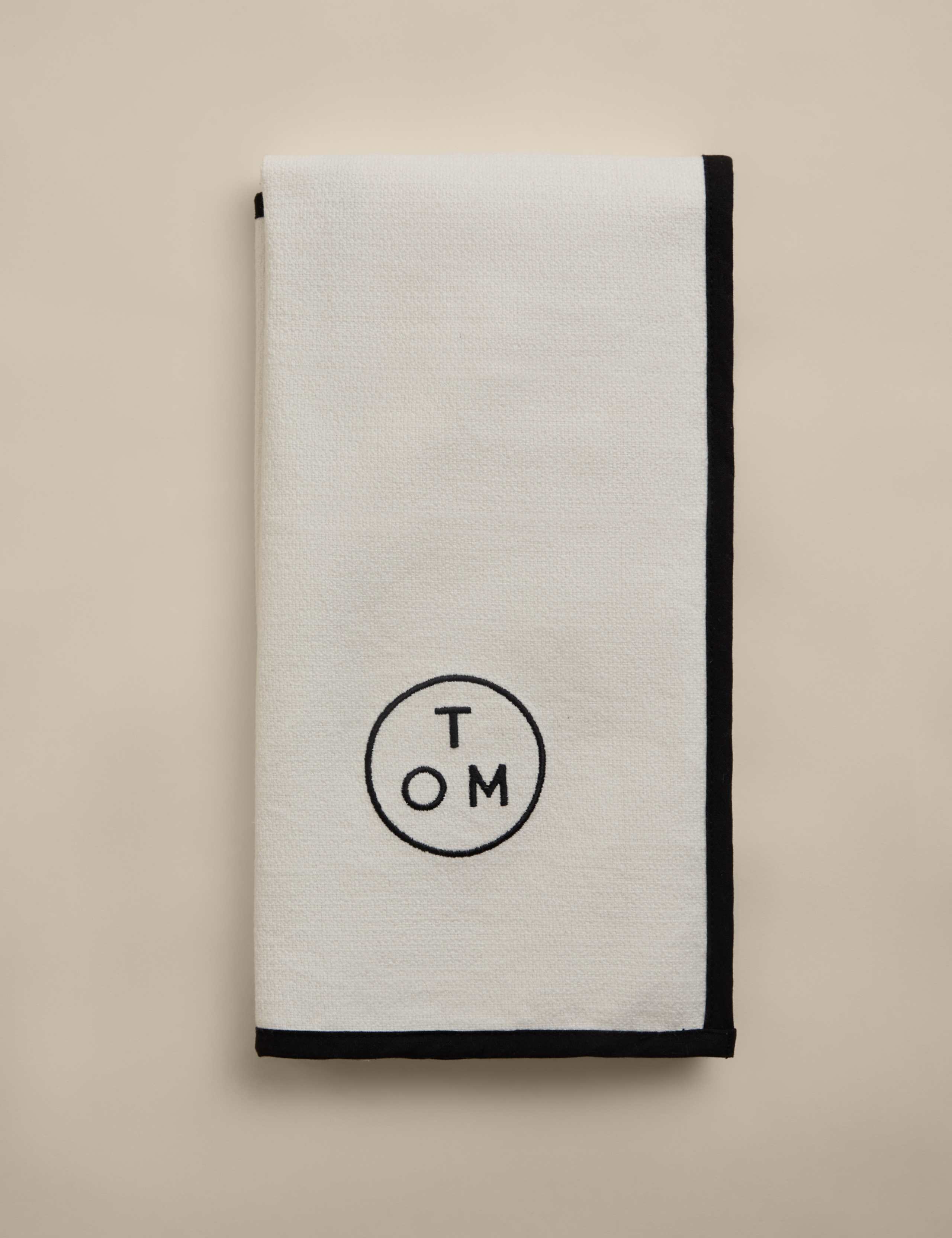 Pure Cotton Black Trim Chef's Cloth 2 of 6