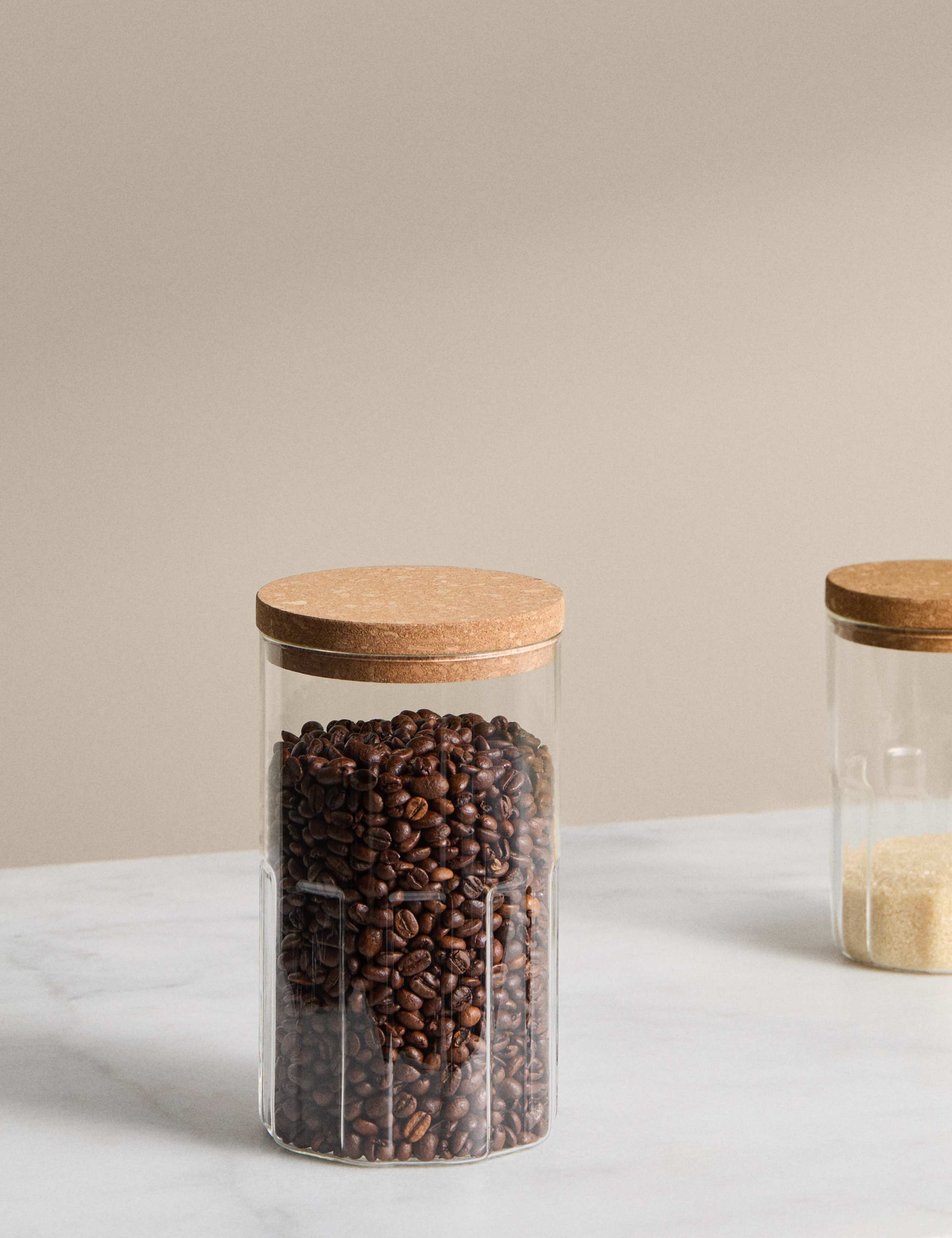 Large Glass Storage Jar 1 of 7