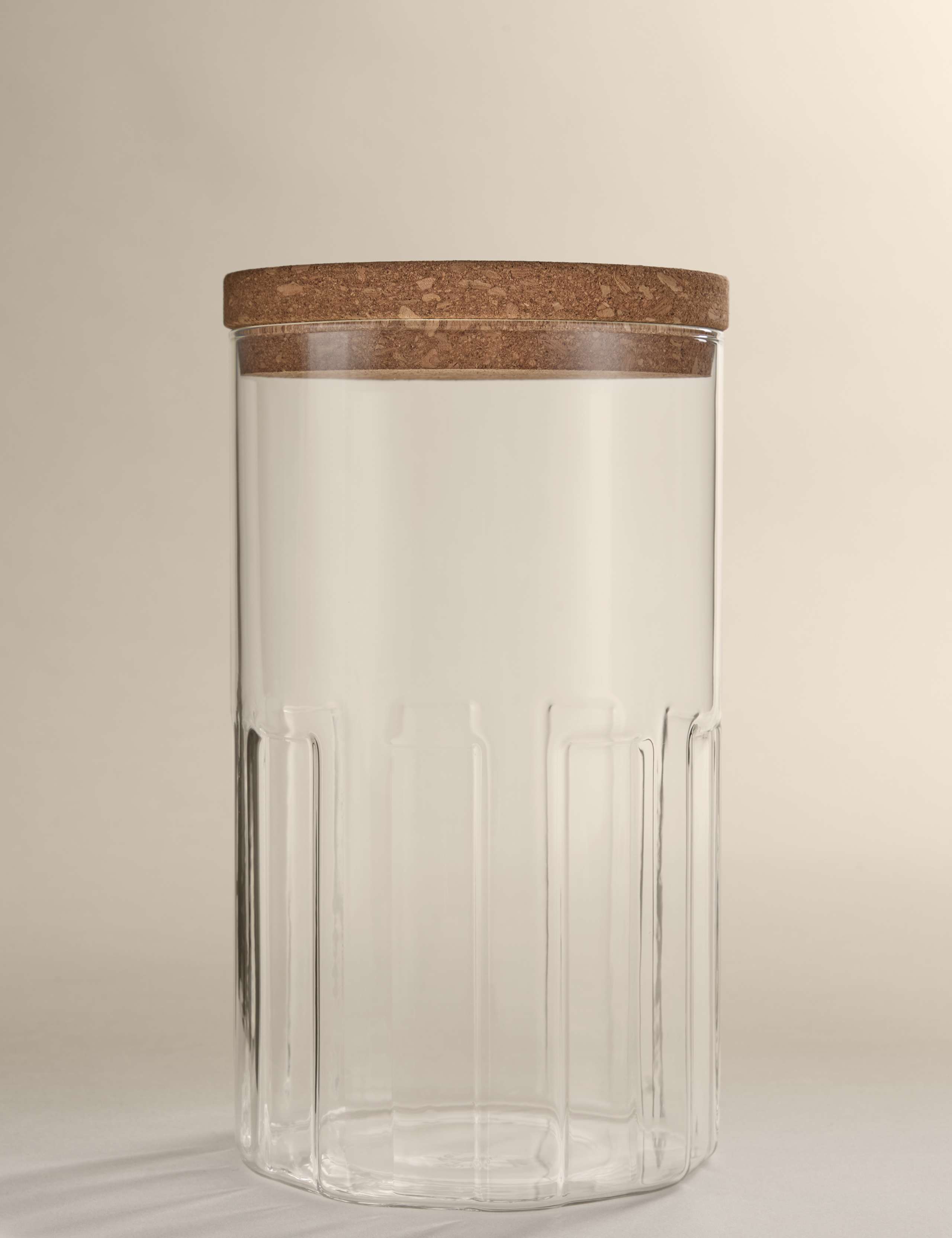 Large Glass Storage Jar 2 of 7