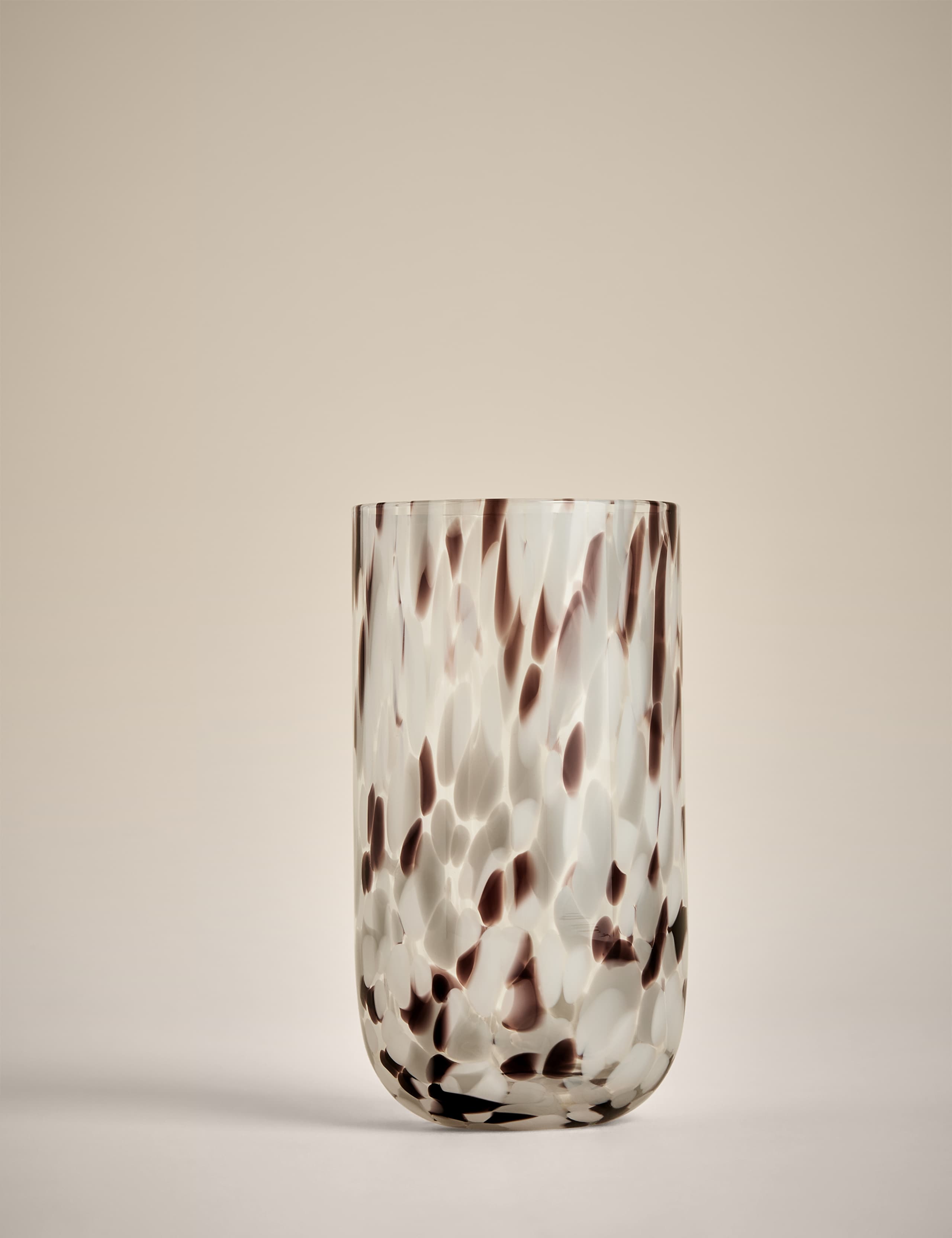 Set of 2 Speckled Hi Ball Glasses 3 of 6