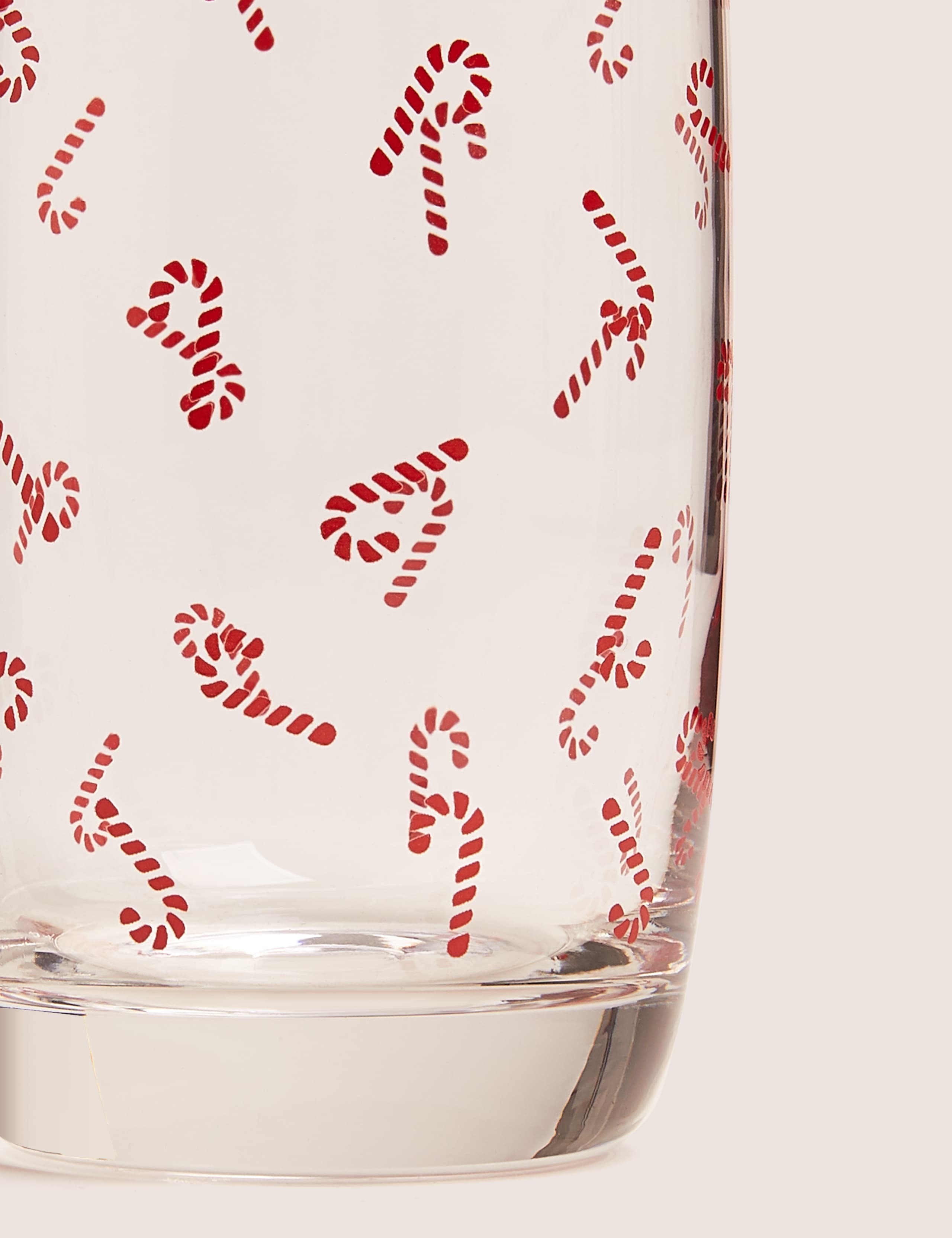 Candy Cane Highball Glass 2 of 3