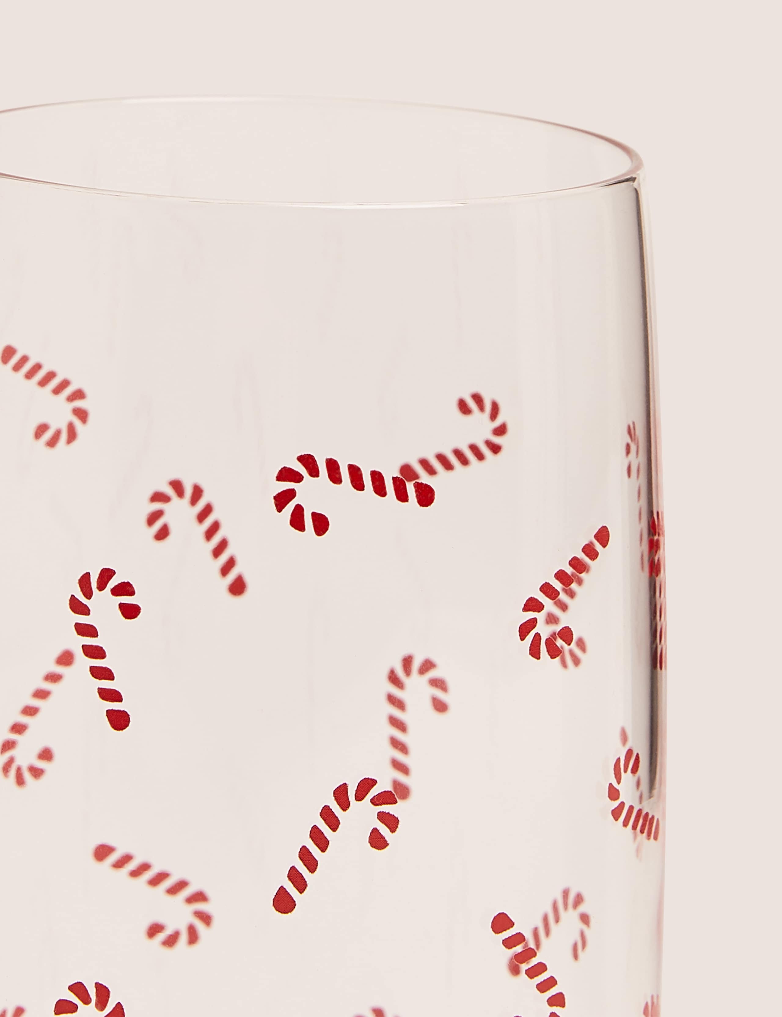 Candy Cane Highball Glass 3 of 3