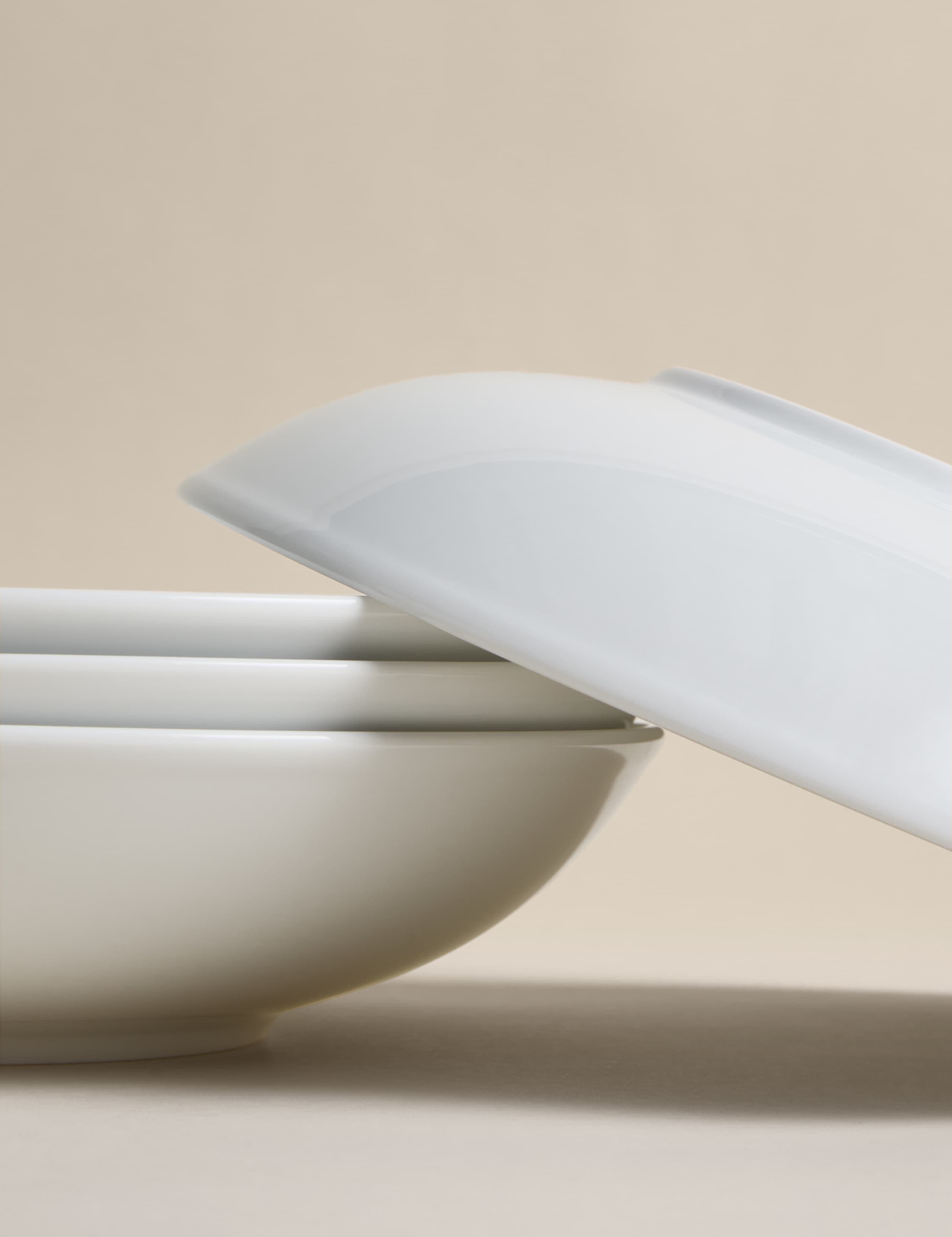 Set of 4 Burford Coupe Porcelain Pasta Bowls 3 of 5