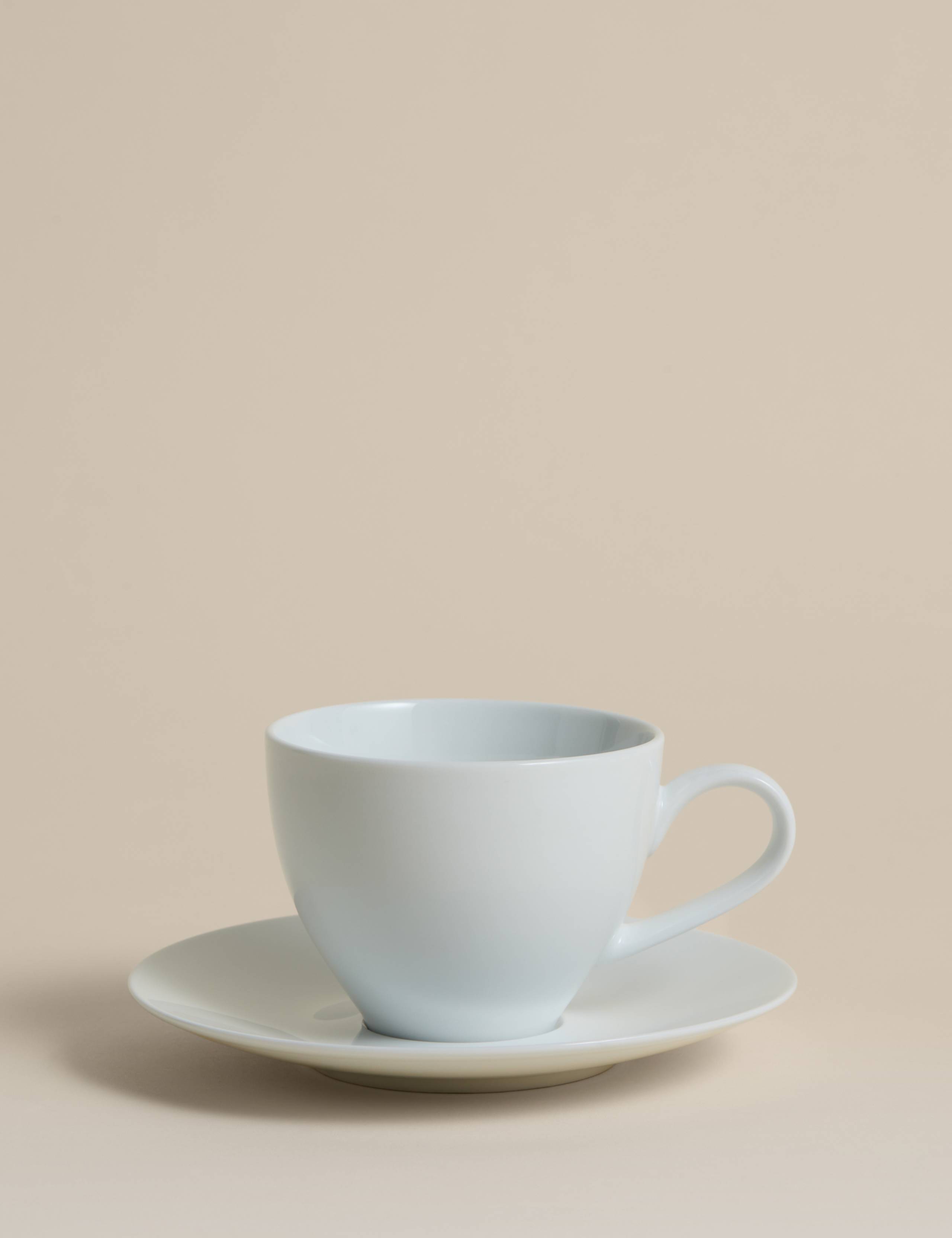 Set of 4 Burford Coupe Cups & Saucers 2 of 4