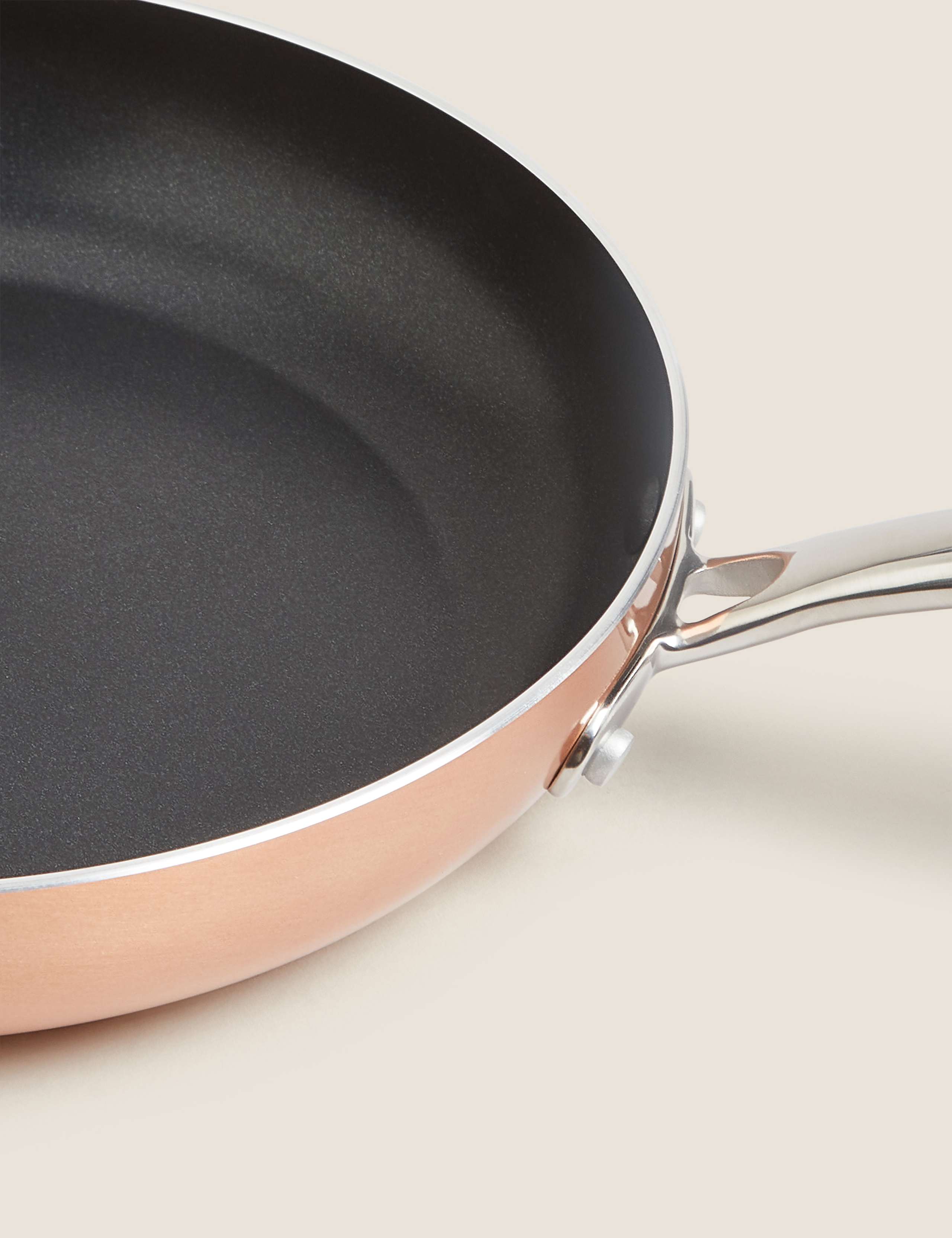4 Piece Copper Aluminium Non-Stick Pan Set 4 of 4