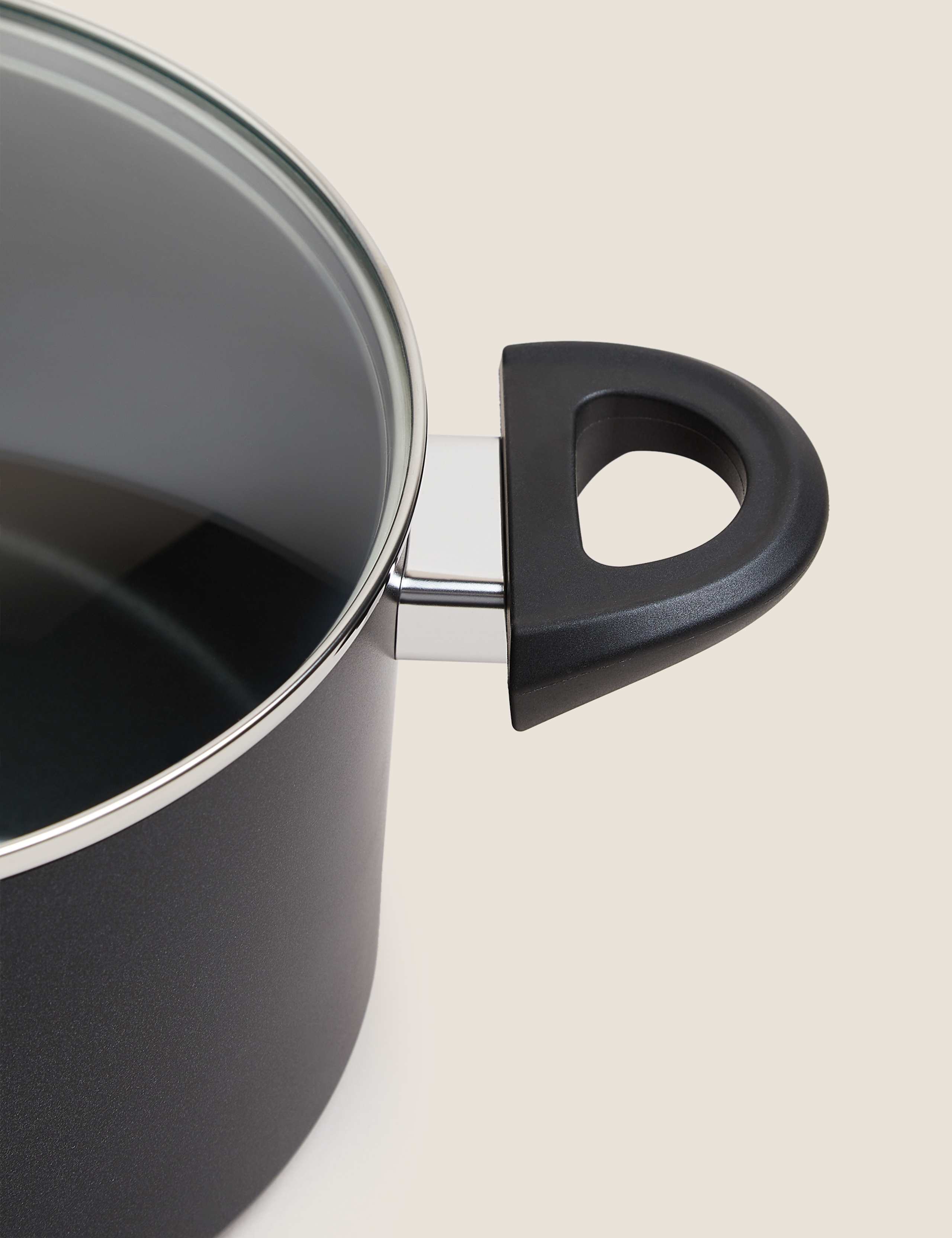 Aluminium 24cm Medium Non-Stick Stock Pot 3 of 3