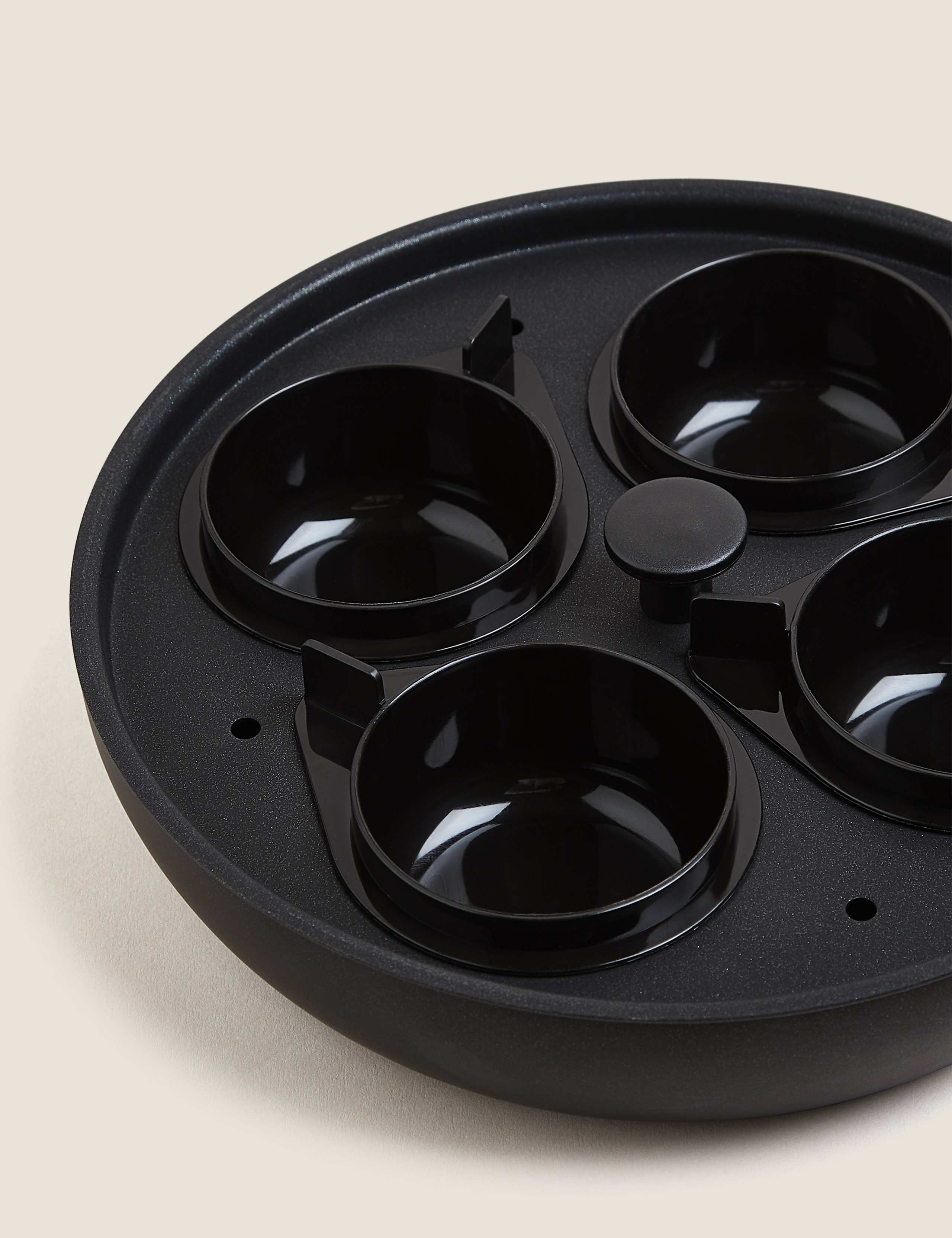 Black Aluminium 20cm Egg Poacher 3 of 3