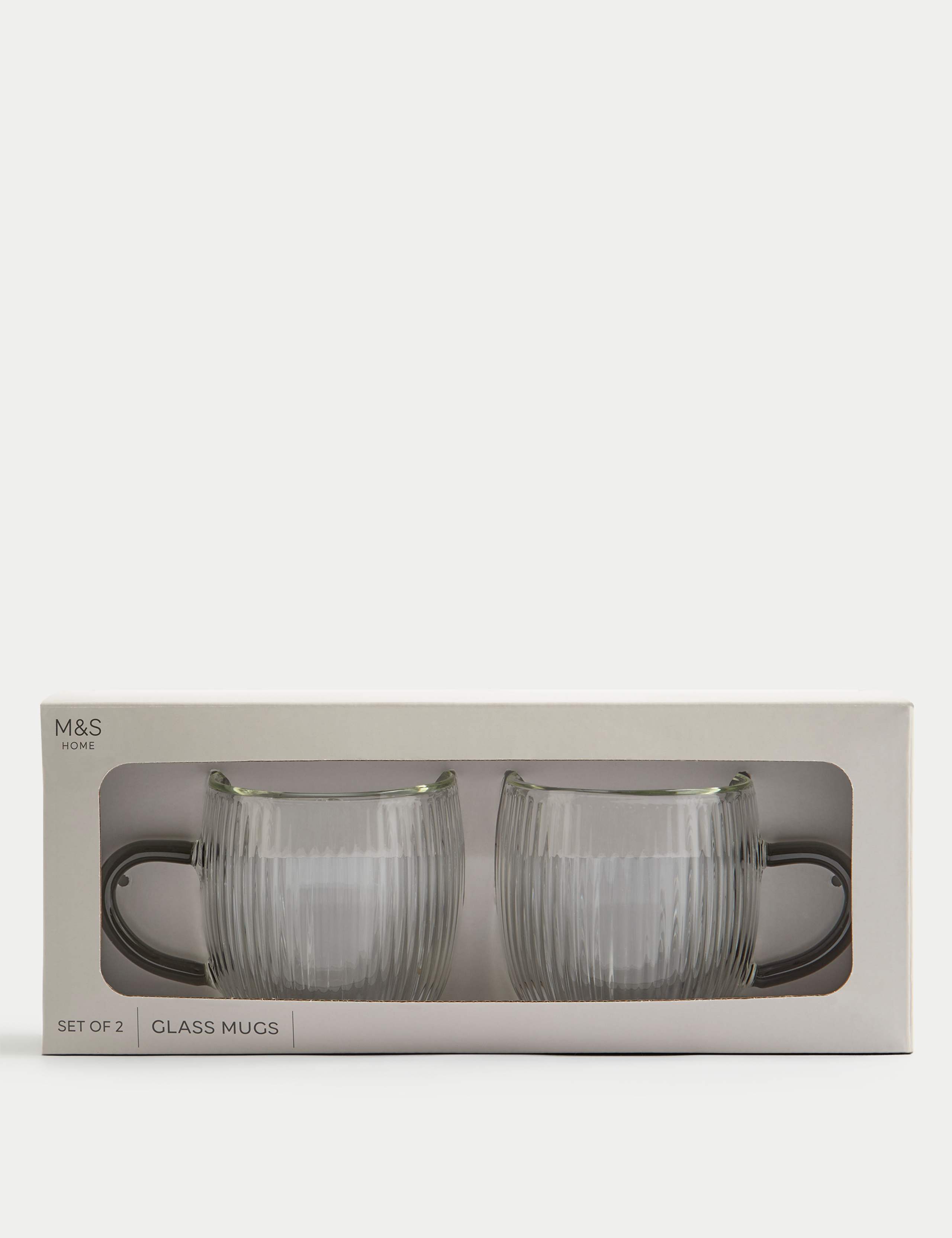 Set of 2 Ribbed Mugs 5 of 5