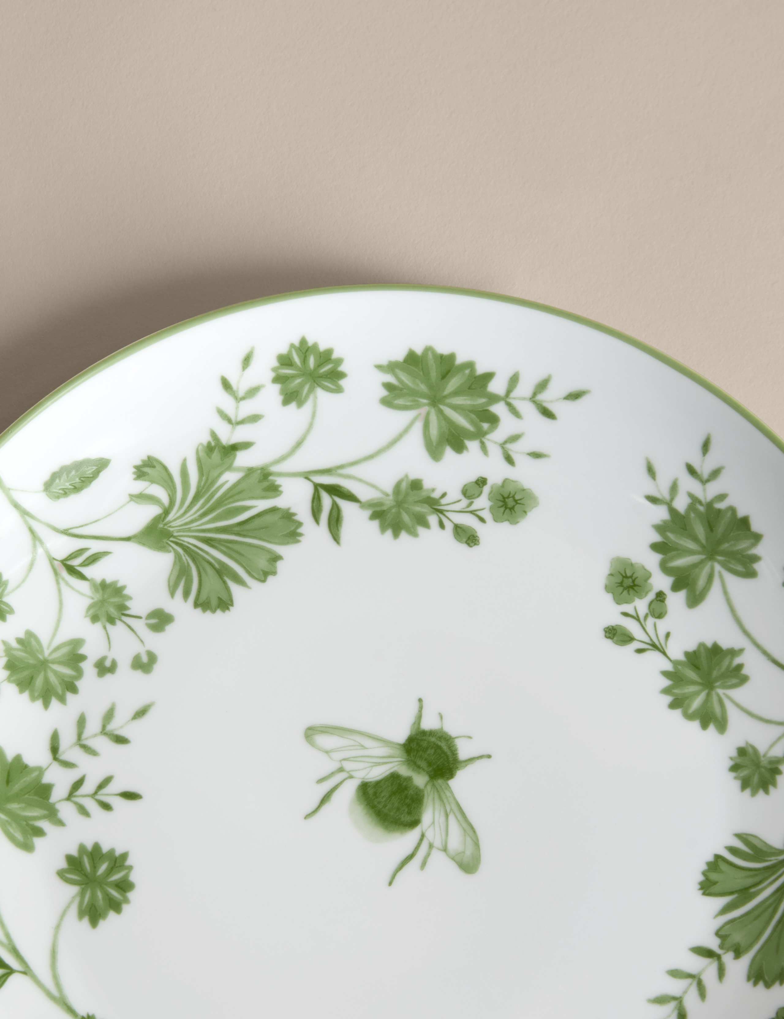 12 Piece Floral Bee Dinner Set 3 of 7