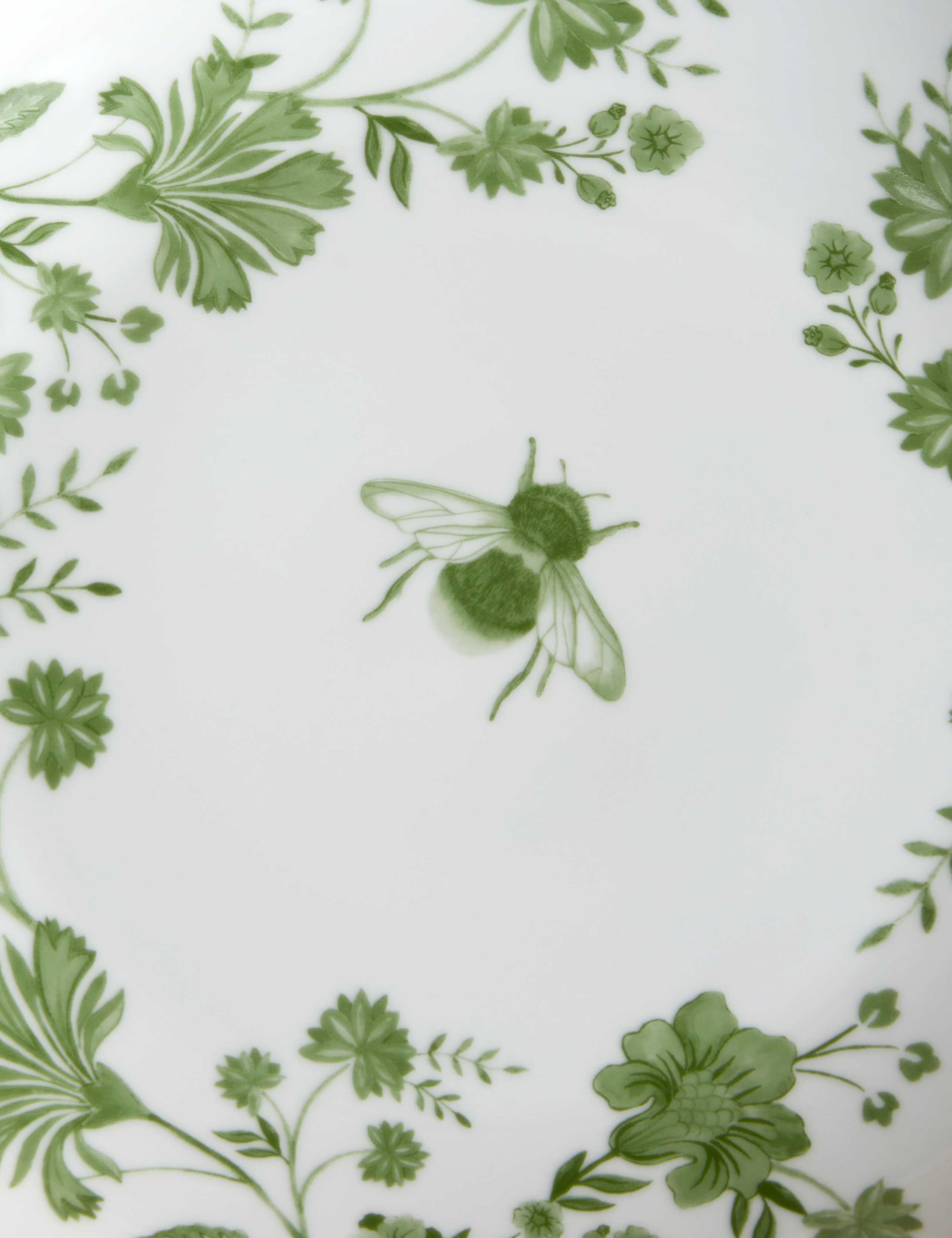 12 Piece Floral Bee Dinner Set 5 of 7